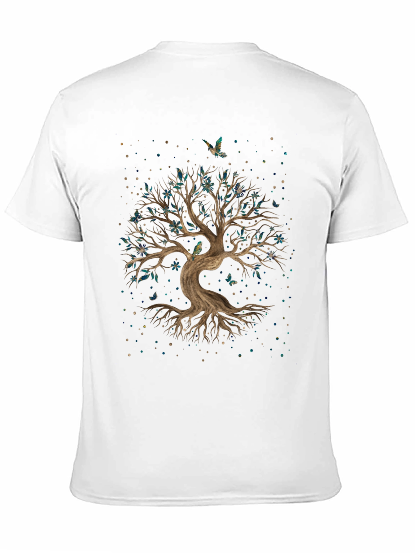Enchanted Tree Graphic Tee - Nature Inspired Design