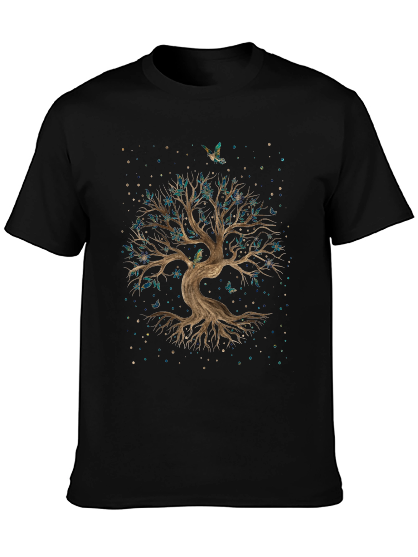 Enchanted Tree Graphic Tee - Nature Inspired Design
