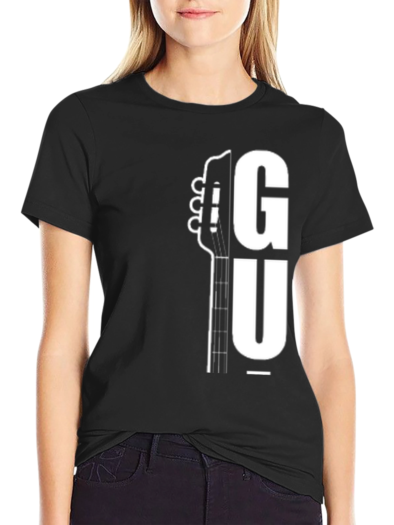 Guitar GU T-Shirt - Music Lover Tee
