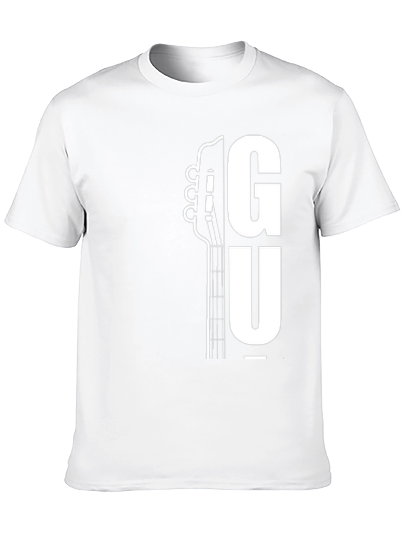 Guitar GU T-Shirt - Music Lover Tee