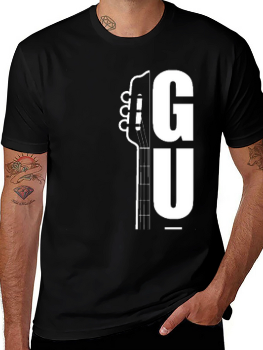 Guitar GU T-Shirt - Music Lover Tee