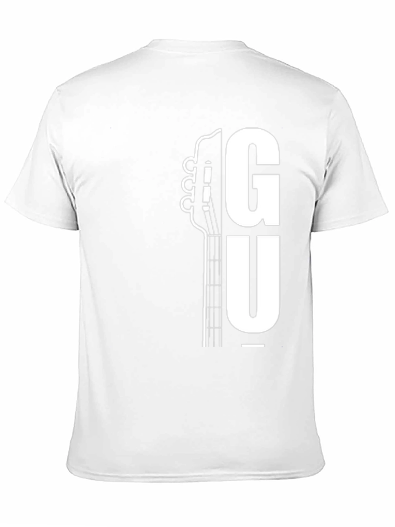 Guitar GU T-Shirt - Music Lover Tee