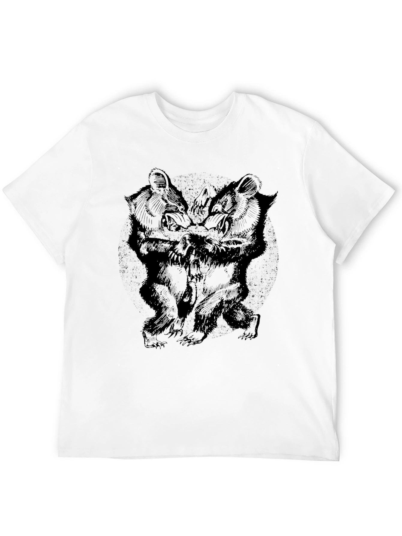 Black Bears Graphic T-Shirt - Mens Crew Neck