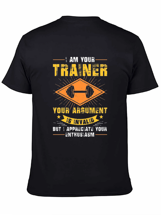 Trainer Argument Invalid Gym T-Shirt