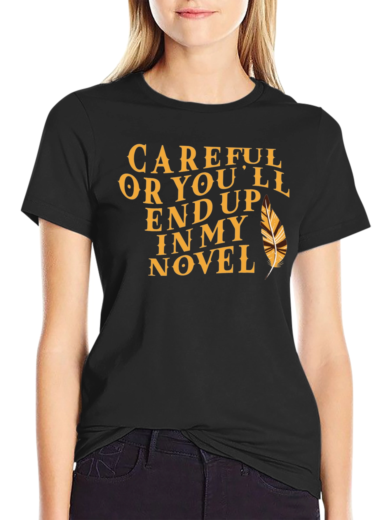 Careful Novel T-Shirt