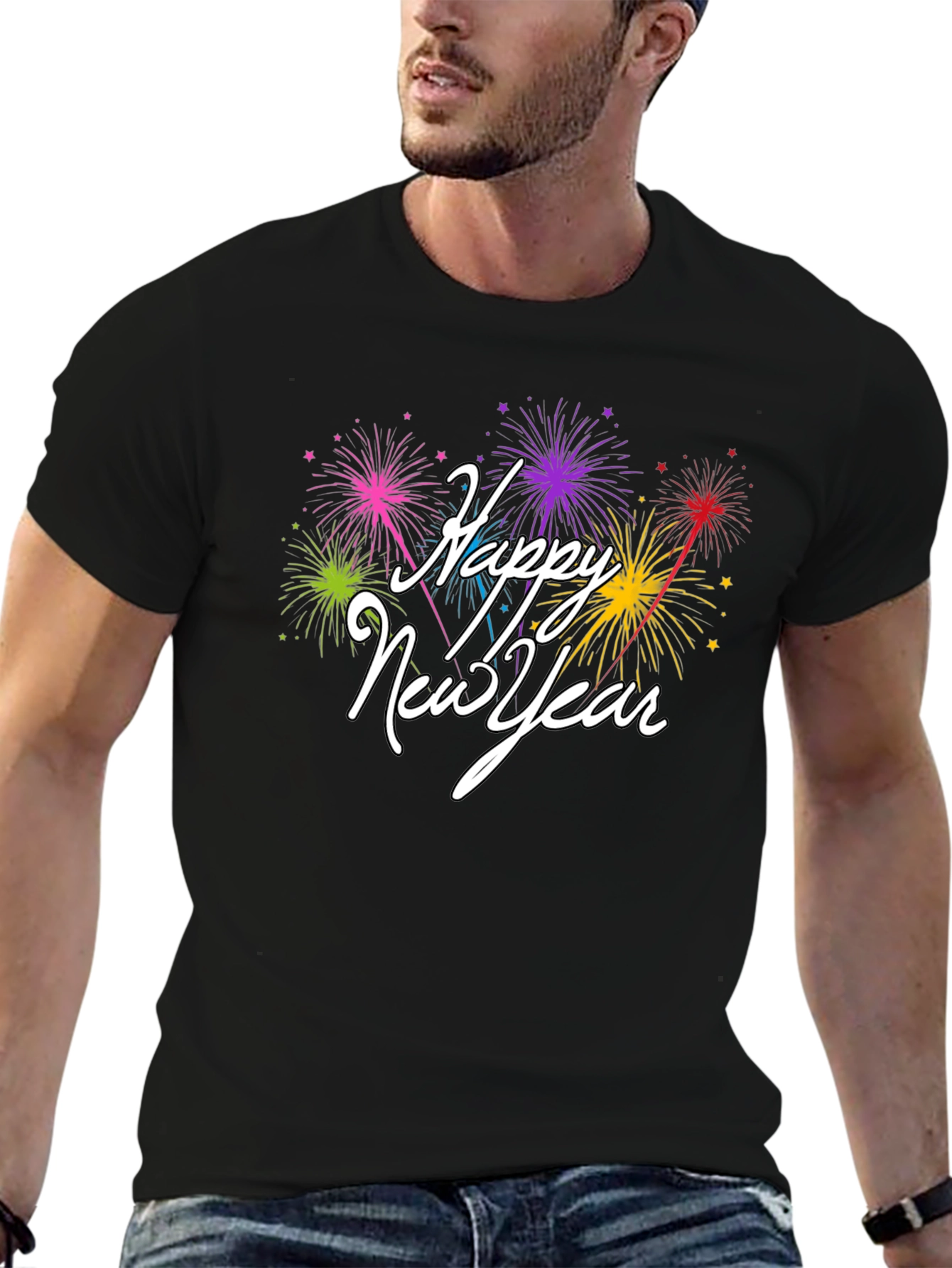 Happy New Year T-Shirt - Festive Celebration Tee