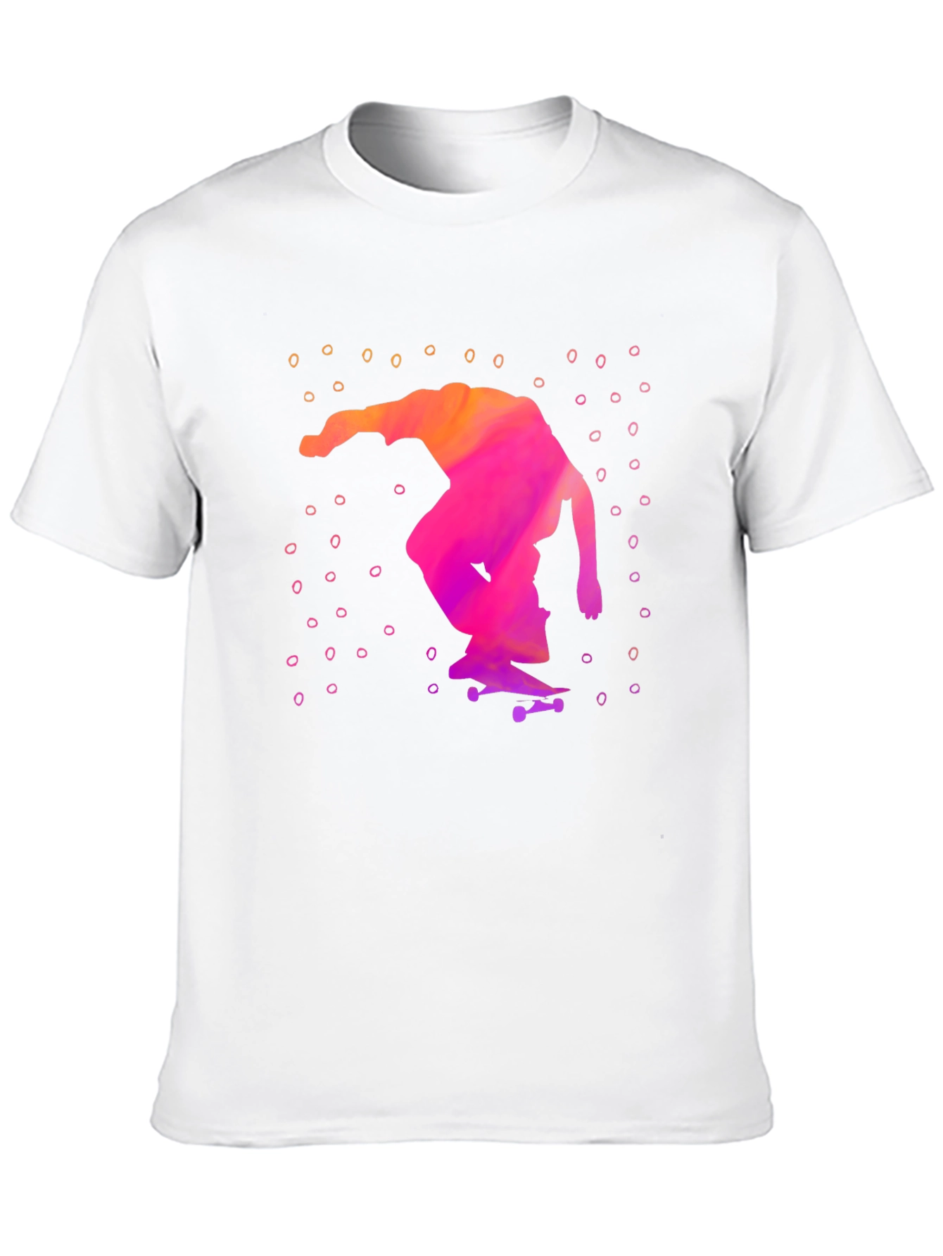 Skateboarder Graphic T-Shirt - Cool Design
