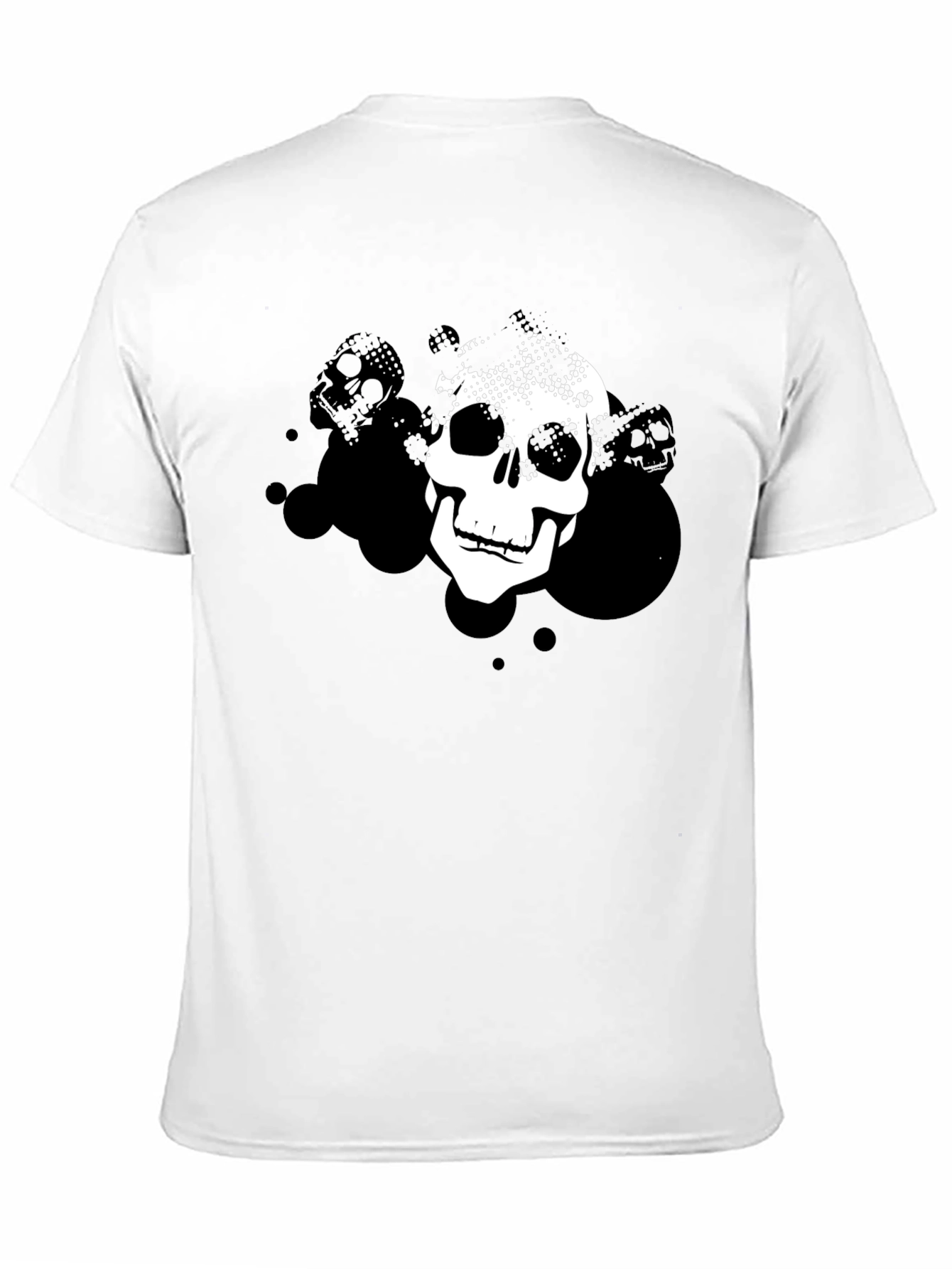 Skull Graphic Black T-Shirt - Modern Design