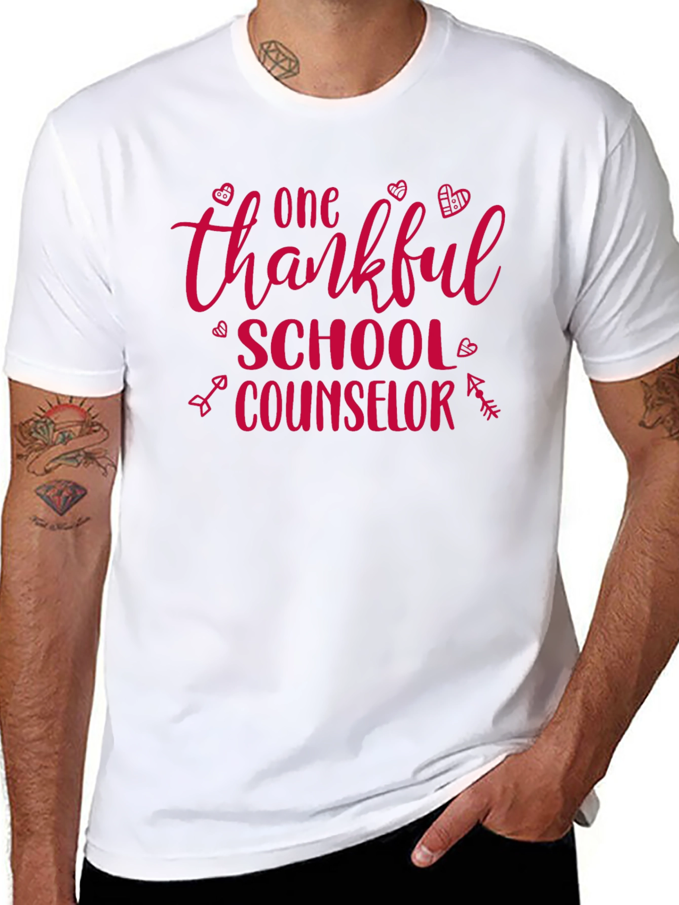 Thankful School Counselor T-Shirt