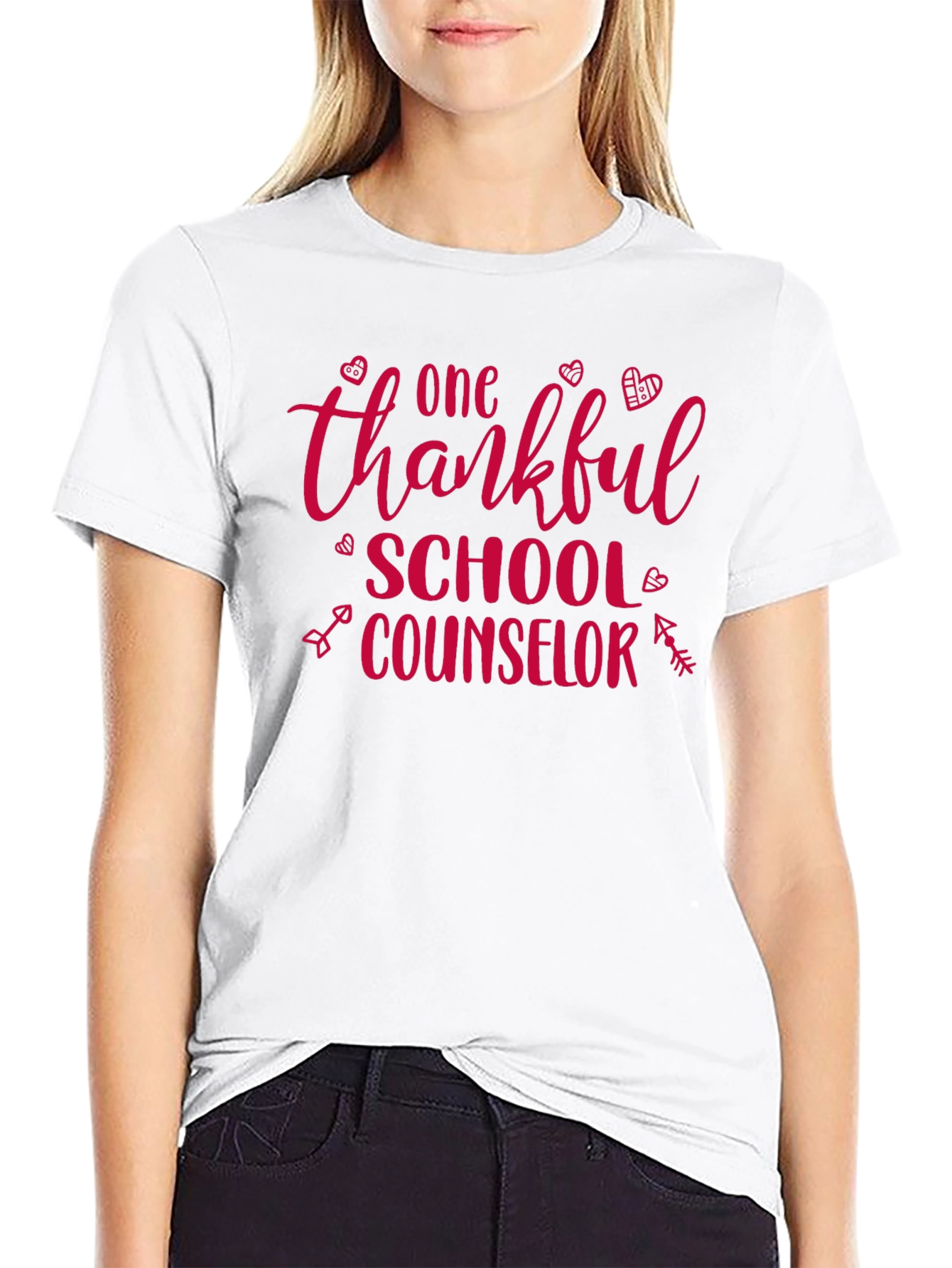 Thankful School Counselor T-Shirt