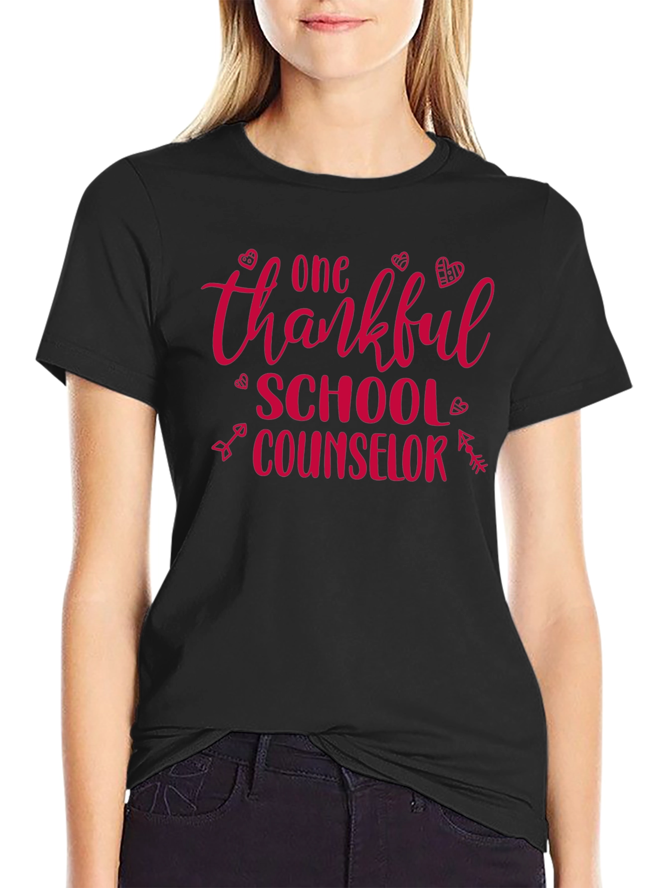 Thankful School Counselor T-Shirt