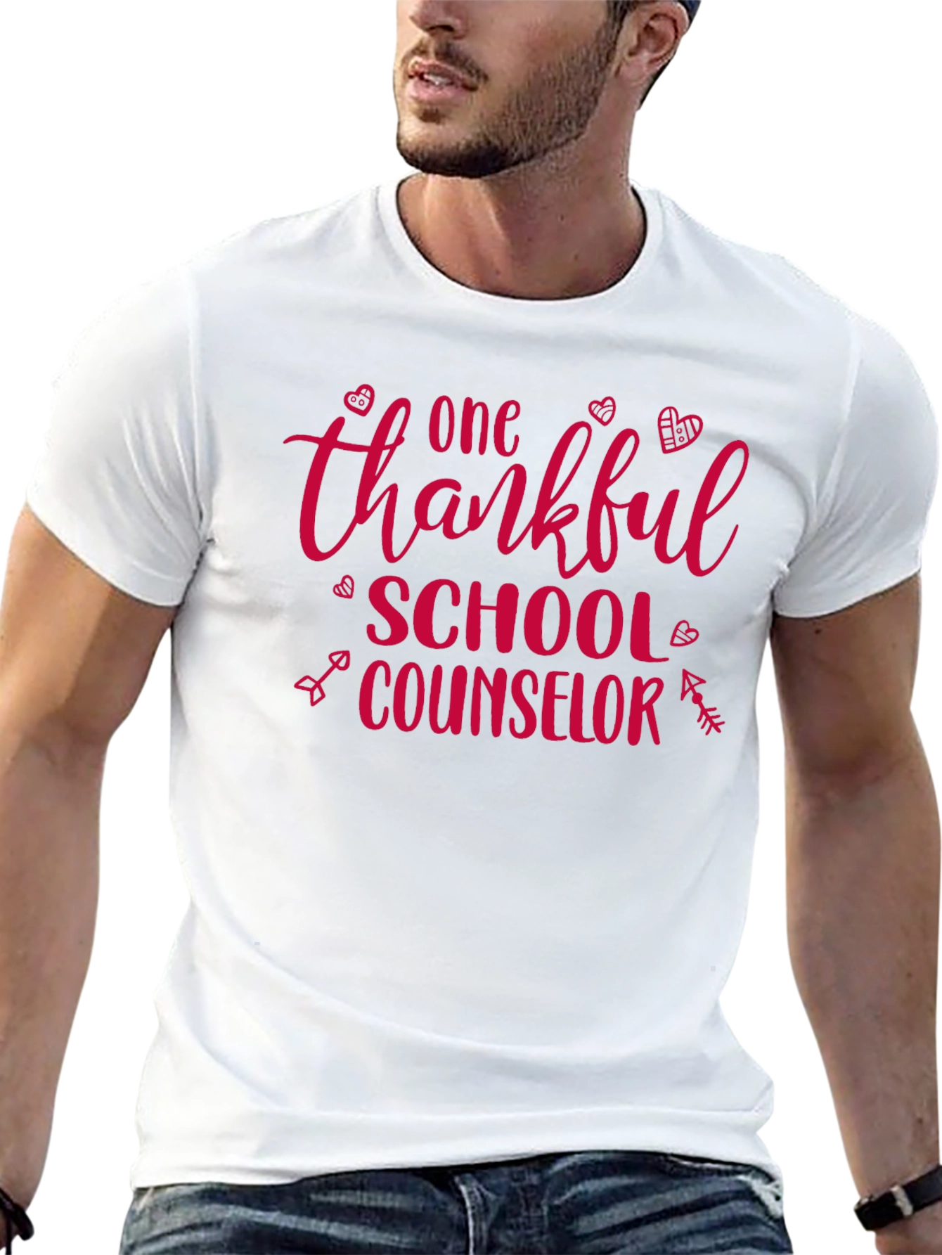Thankful School Counselor T-Shirt