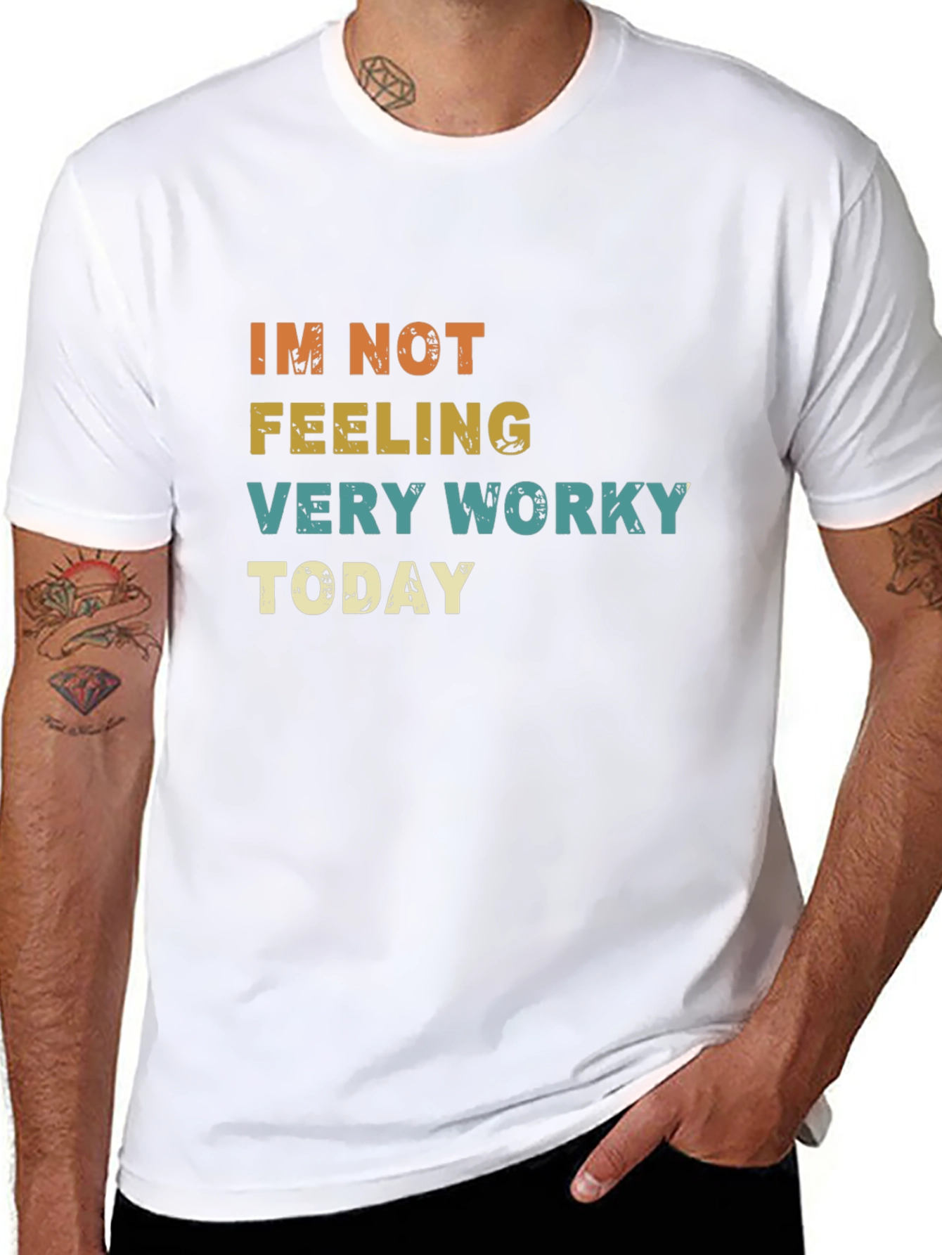 Funny Not Feeling Worky Graphic T-Shirt