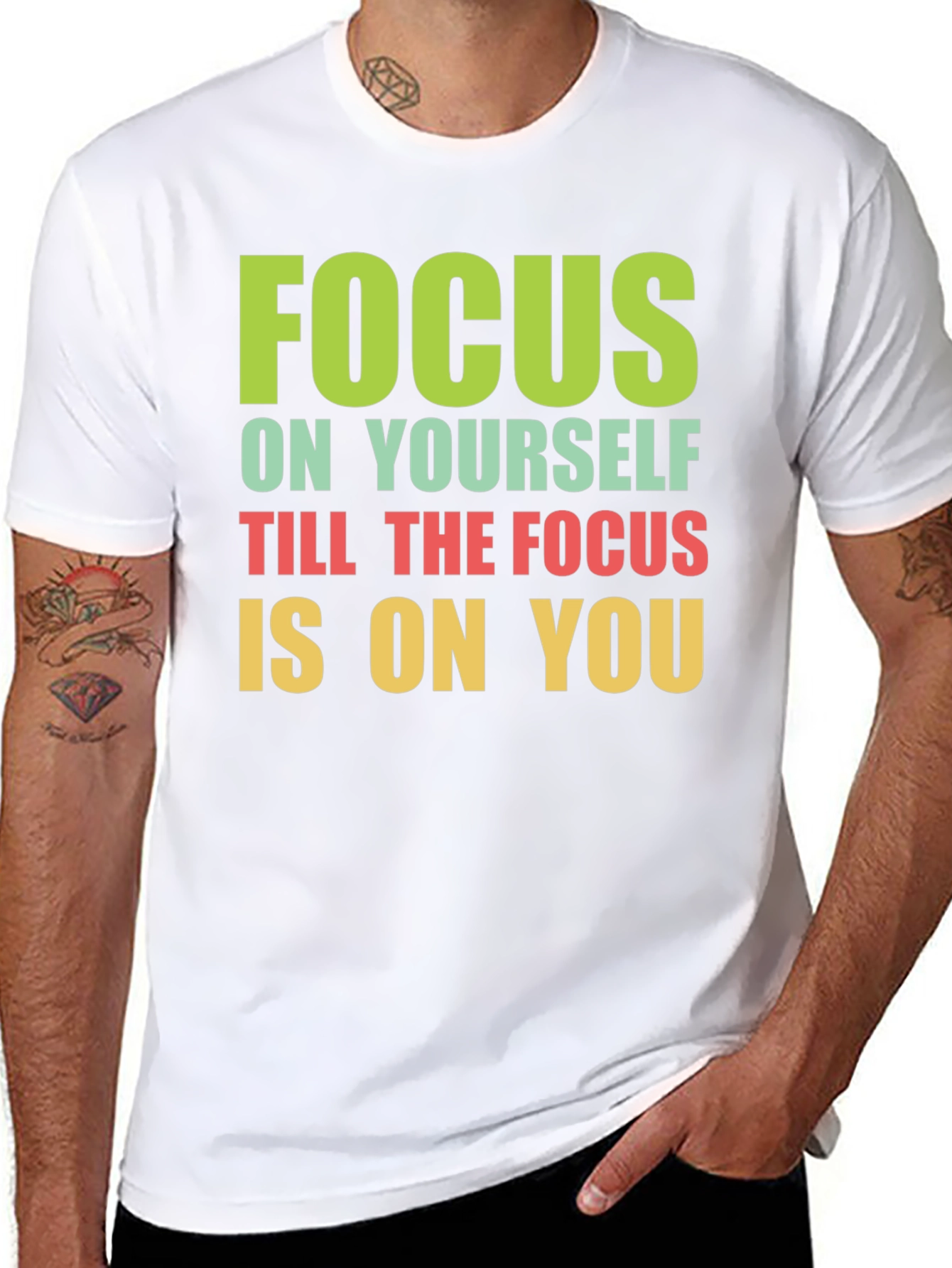 Focus on Yourself Graphic T-Shirt