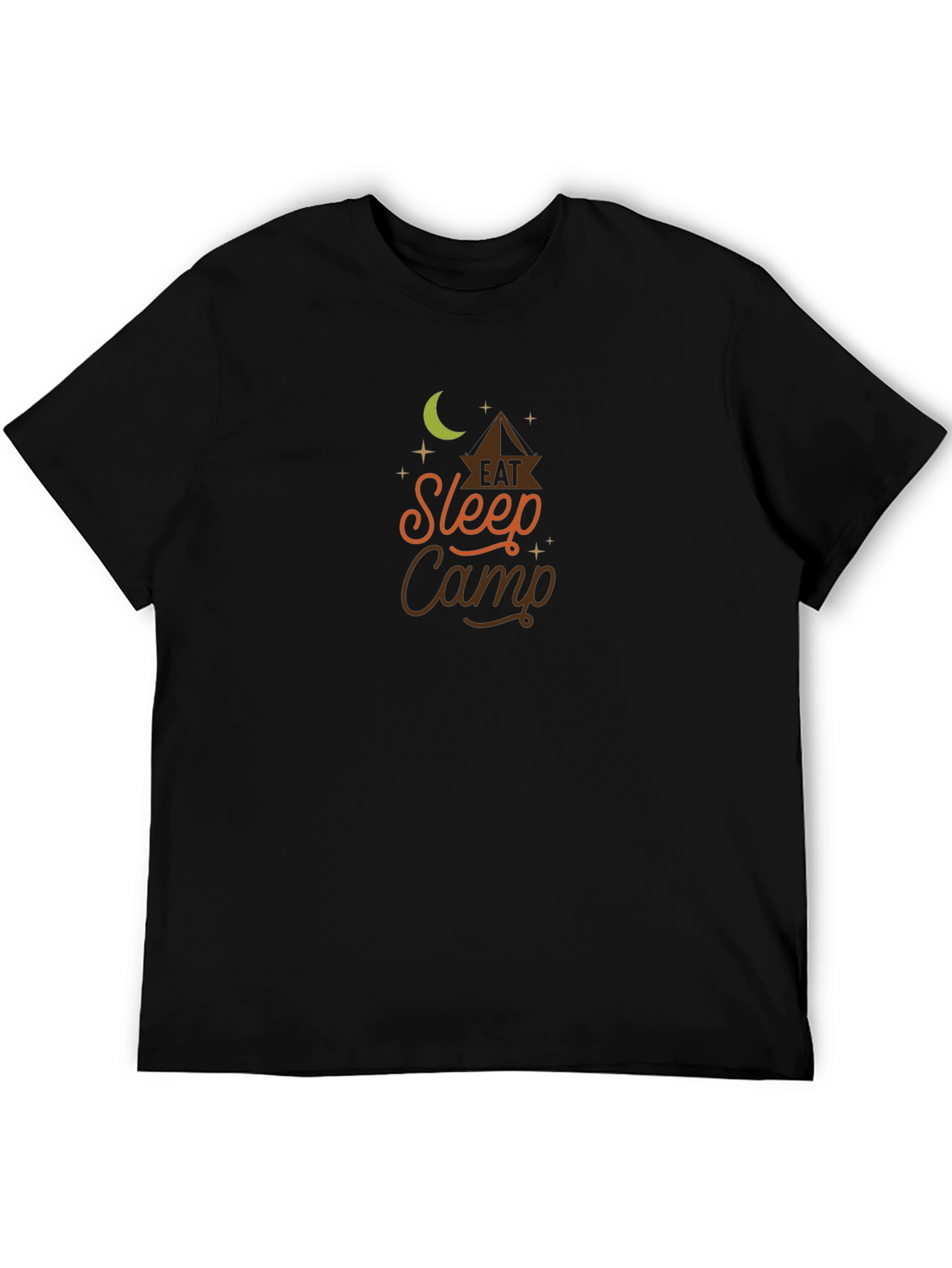 Eat Sleep Camp Graphic T-Shirt