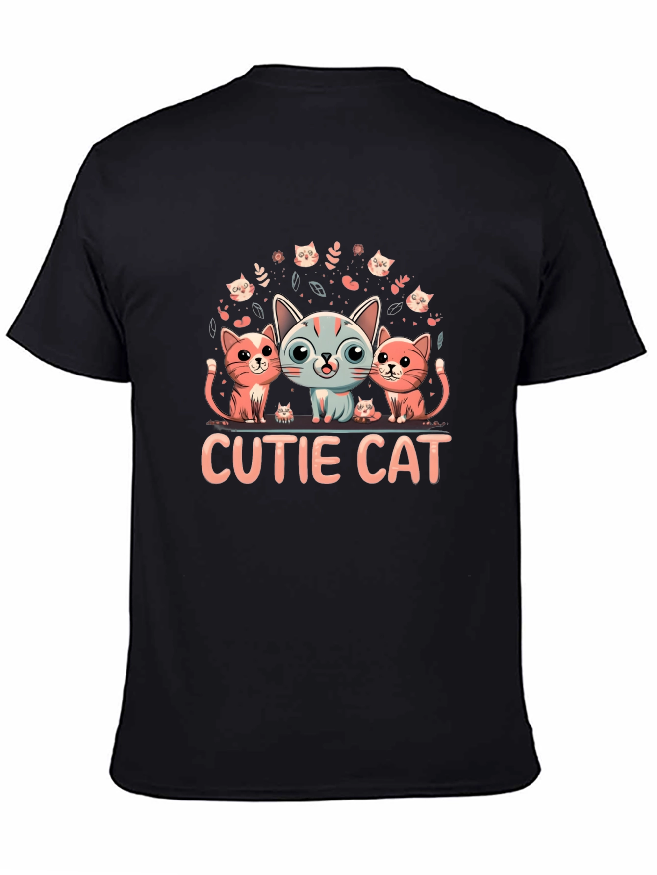 Cute Cat Graphic T-Shirt - Fun & Stylish