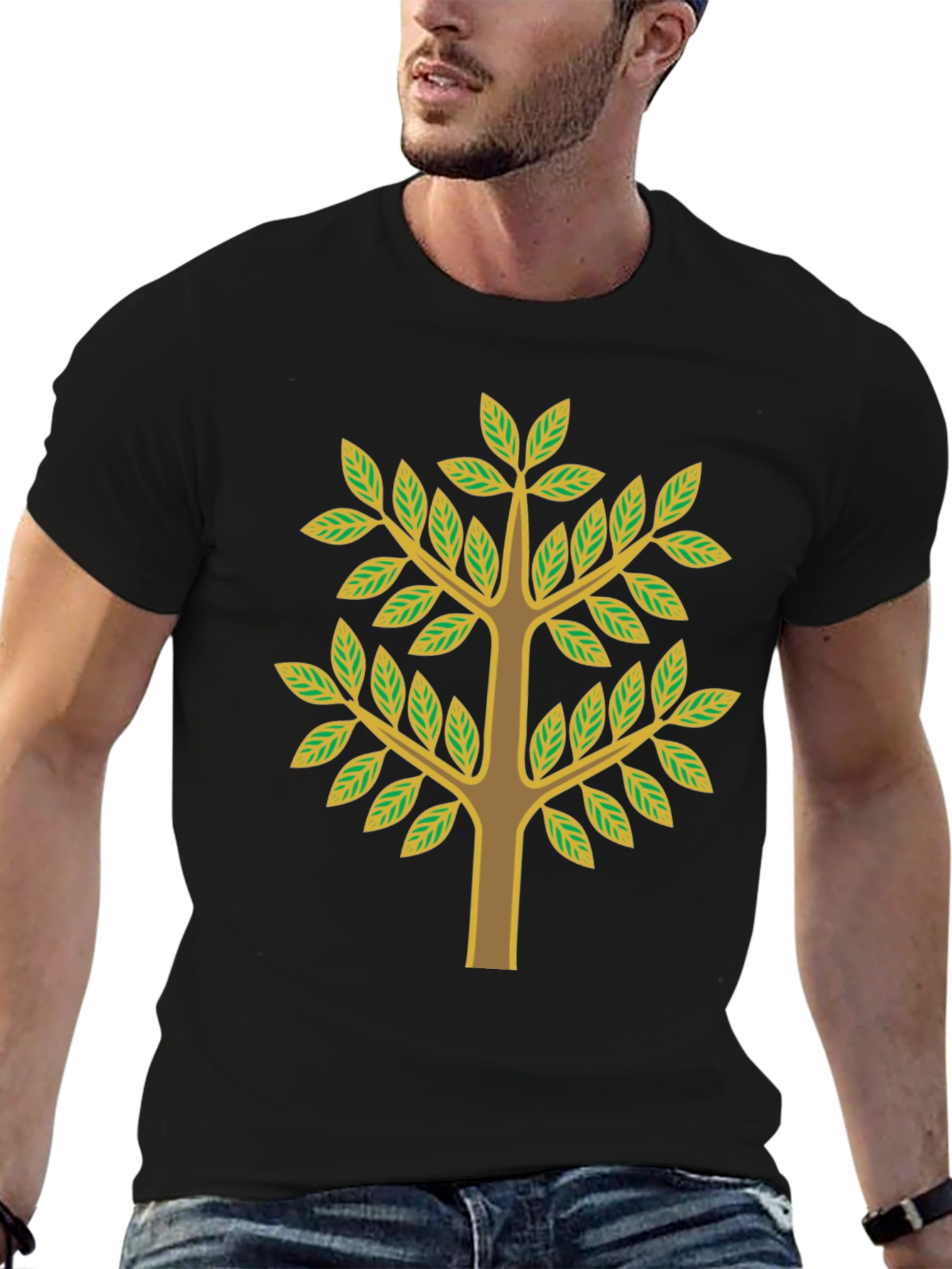 Nature Tree Graphic T-Shirt | Stylish Menswear