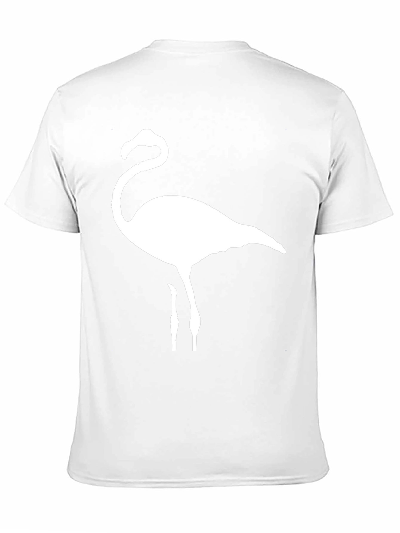 Flamingo Graphic Tee - Casual Black T-Shirt