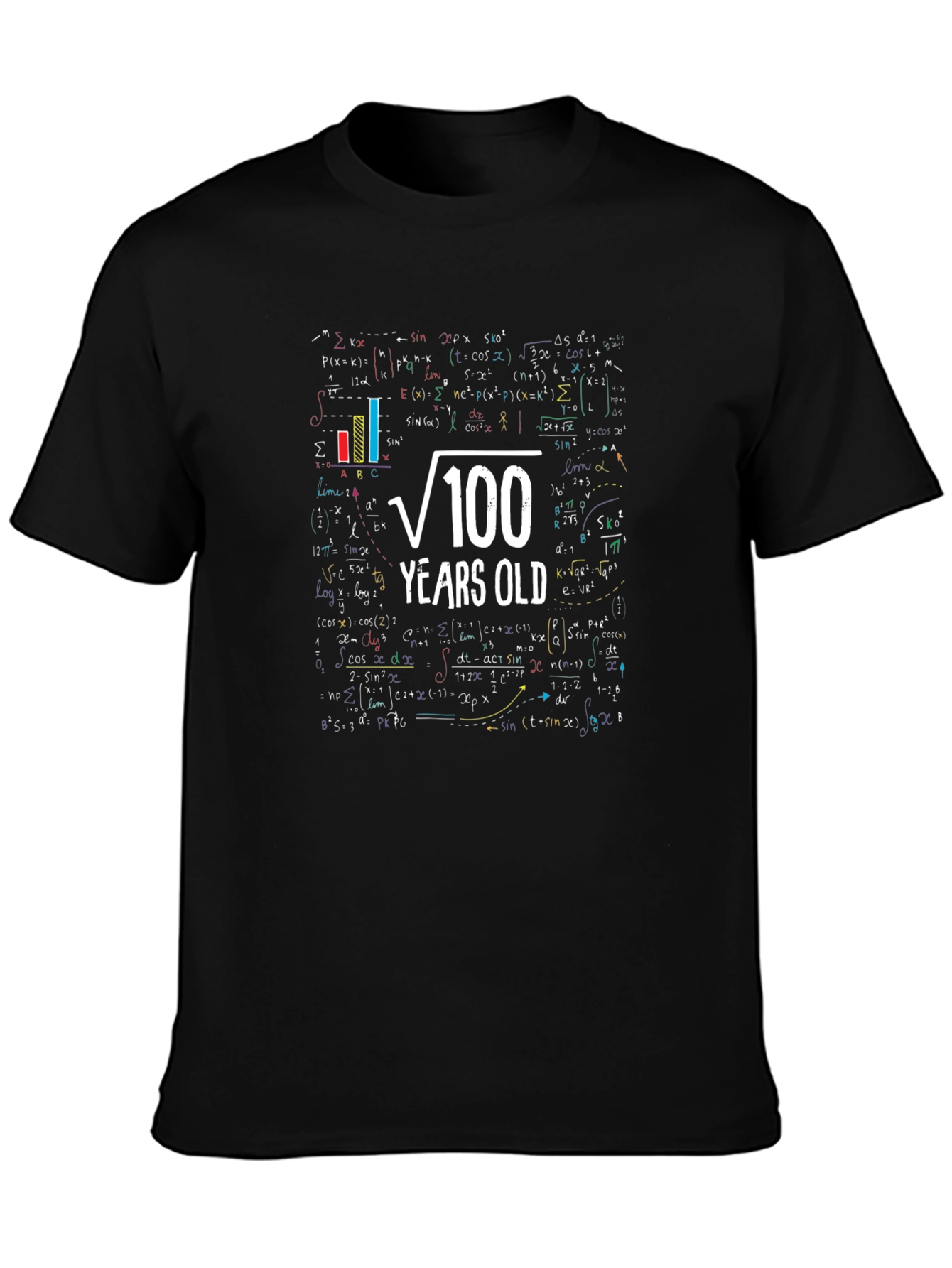 Funny Math 100 Years Old T-Shirt