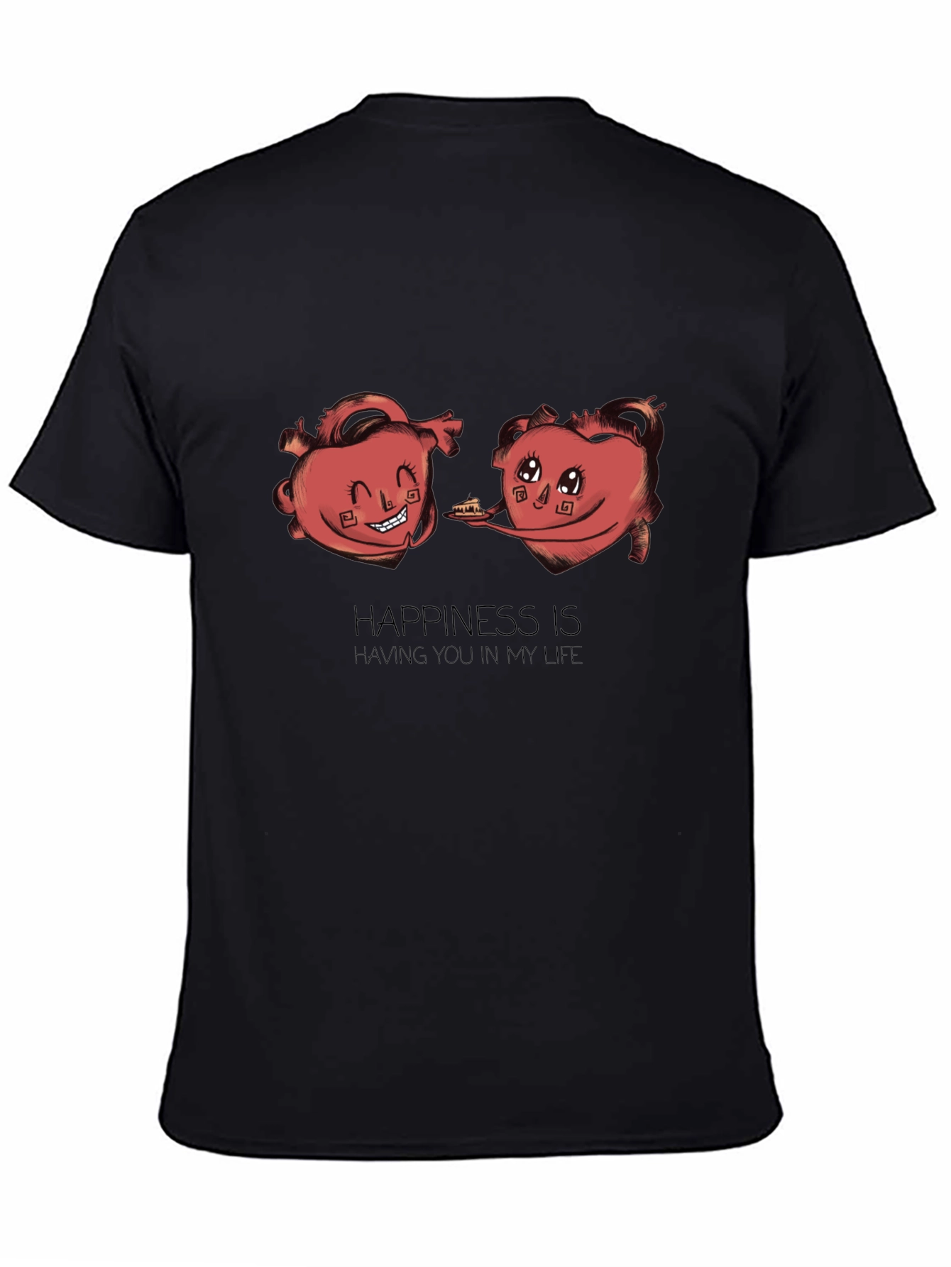 Happiness Hearts Graphic Tee