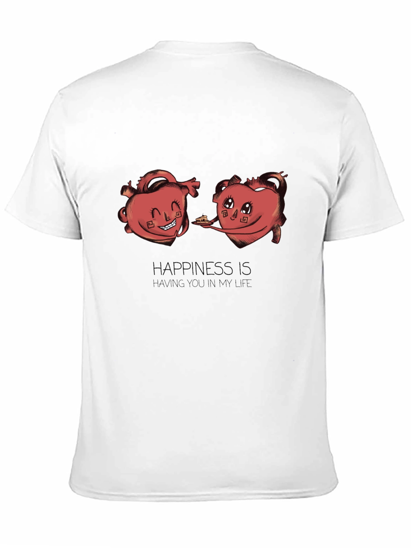 Happiness Hearts Graphic Tee