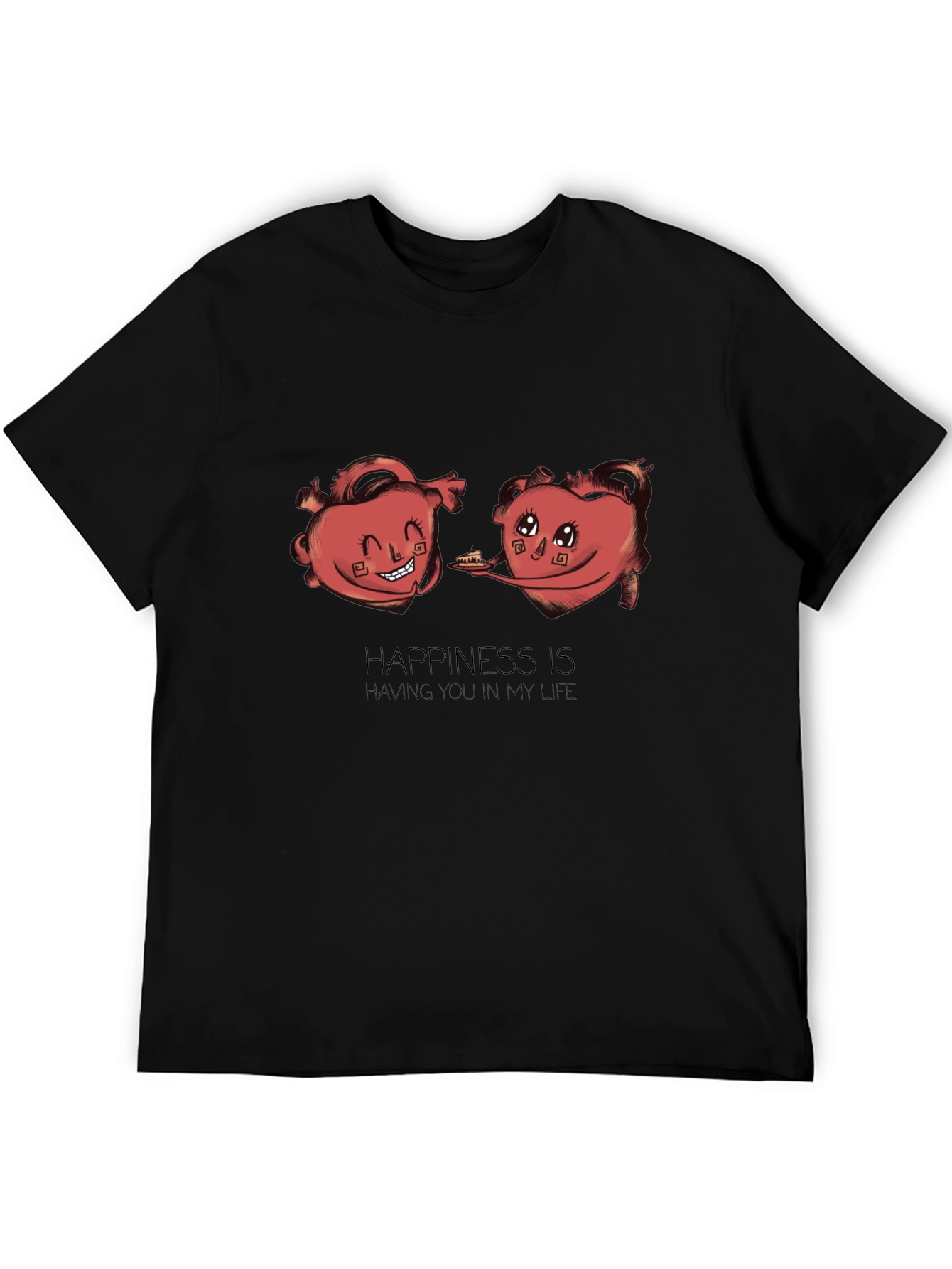 Happiness Hearts Graphic Tee