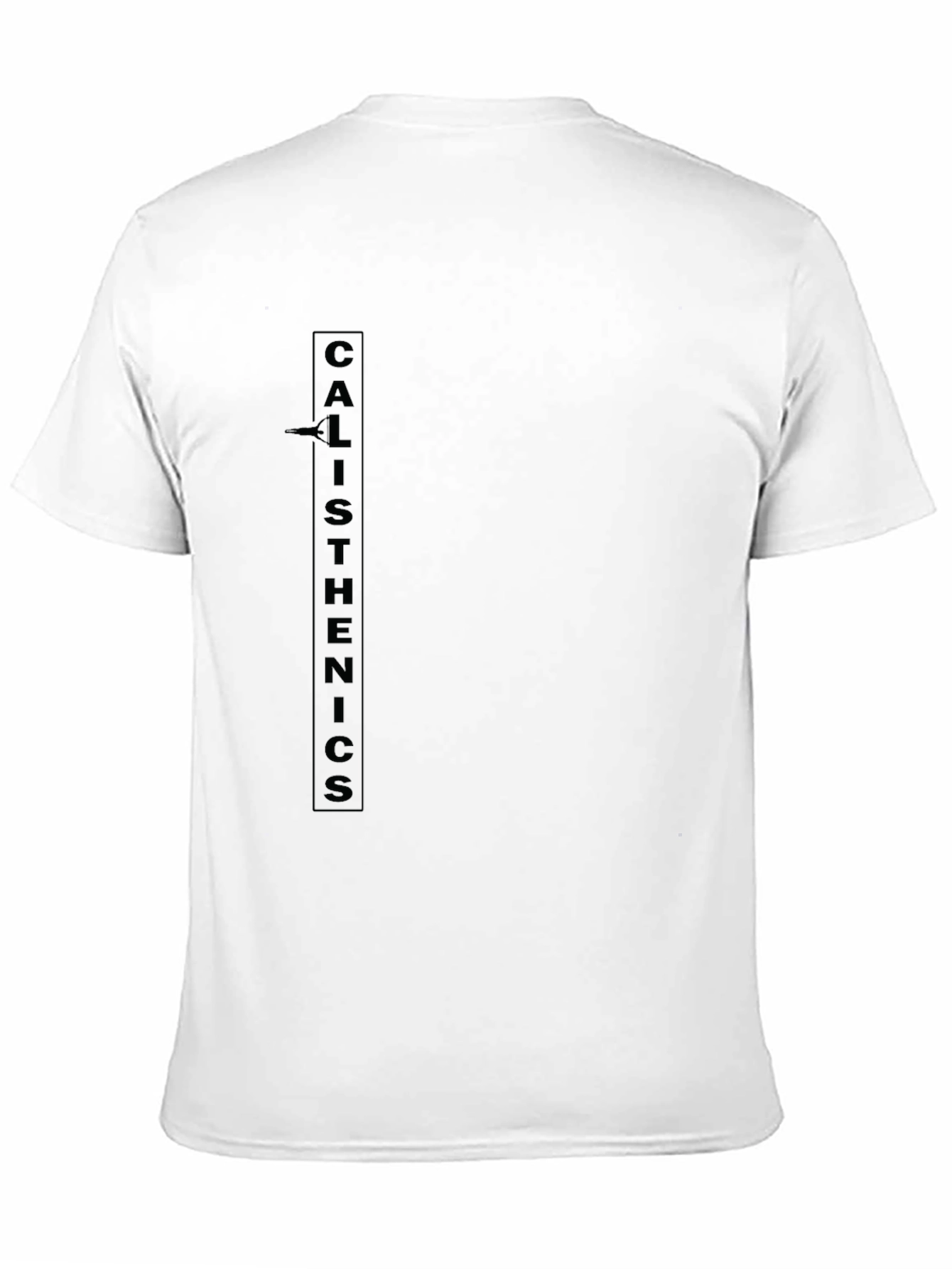 Calisthenics Graphic Tee - Black Cotton