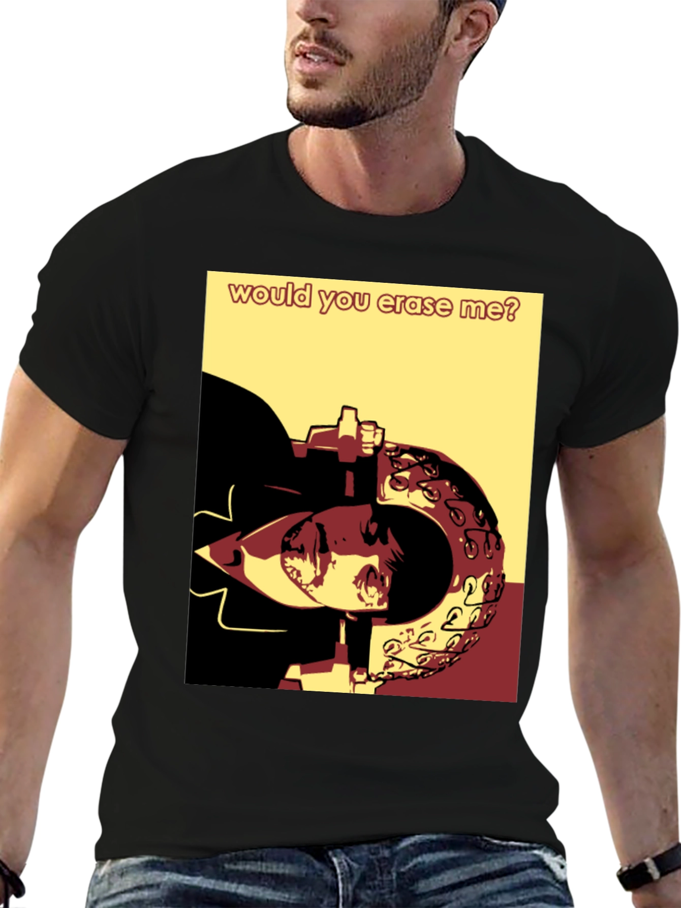 Would You Erase Me Graphic Tee