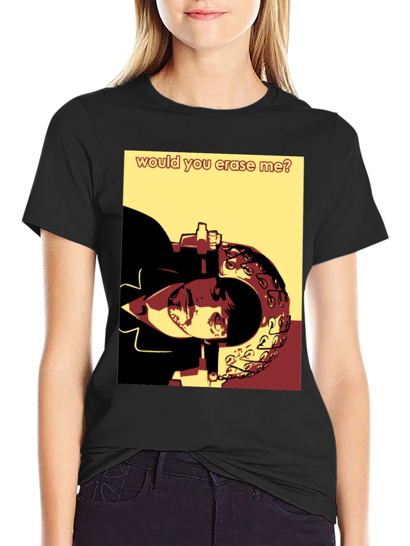 Would You Erase Me Graphic Tee