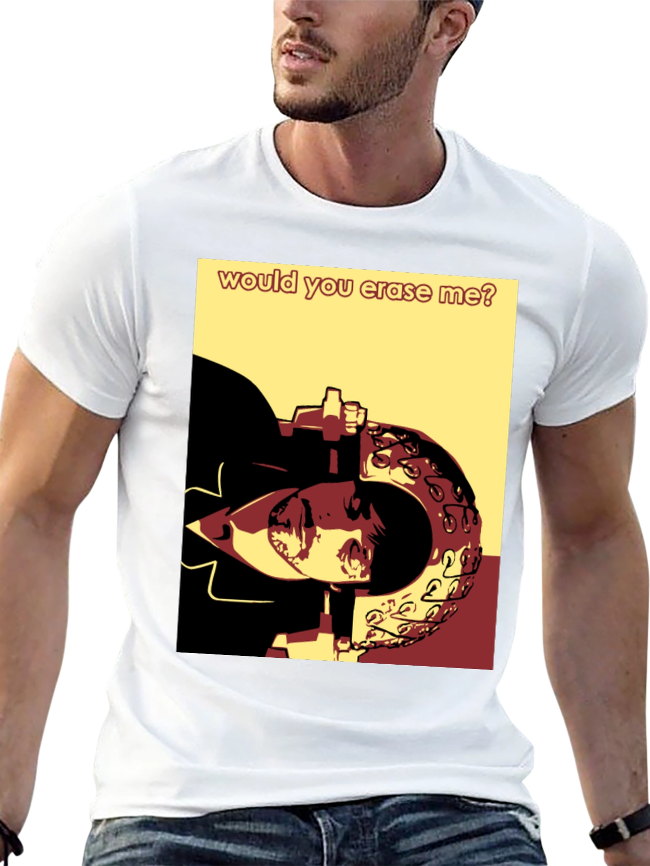 Would You Erase Me Graphic Tee