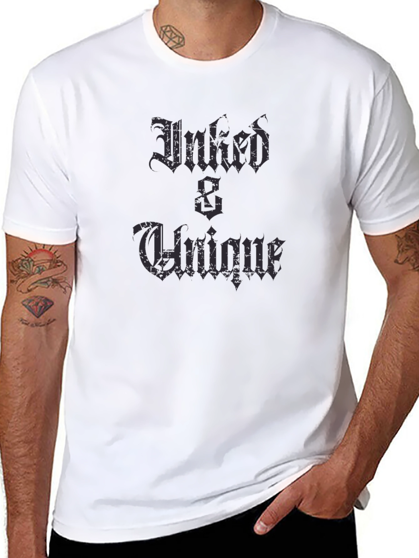 Inked & Unique Graphic Print Tee
