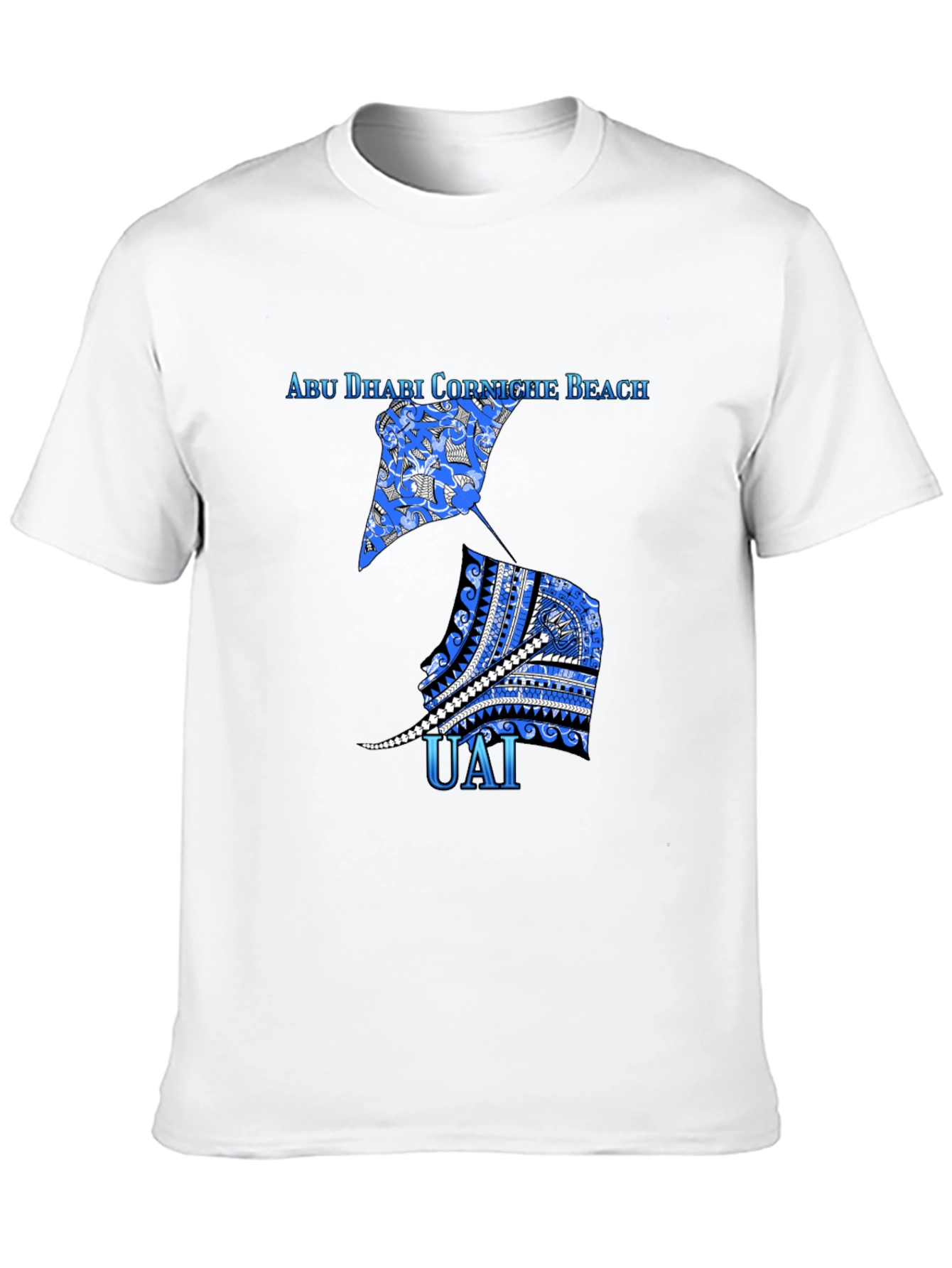 Abu Dhabi Beach T-Shirt - Black