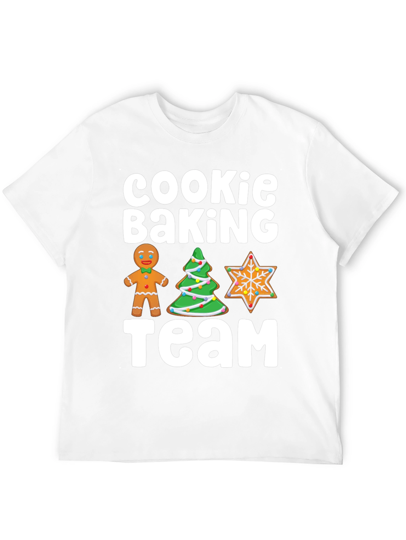 Cookie Baking Team Christmas T-Shirt
