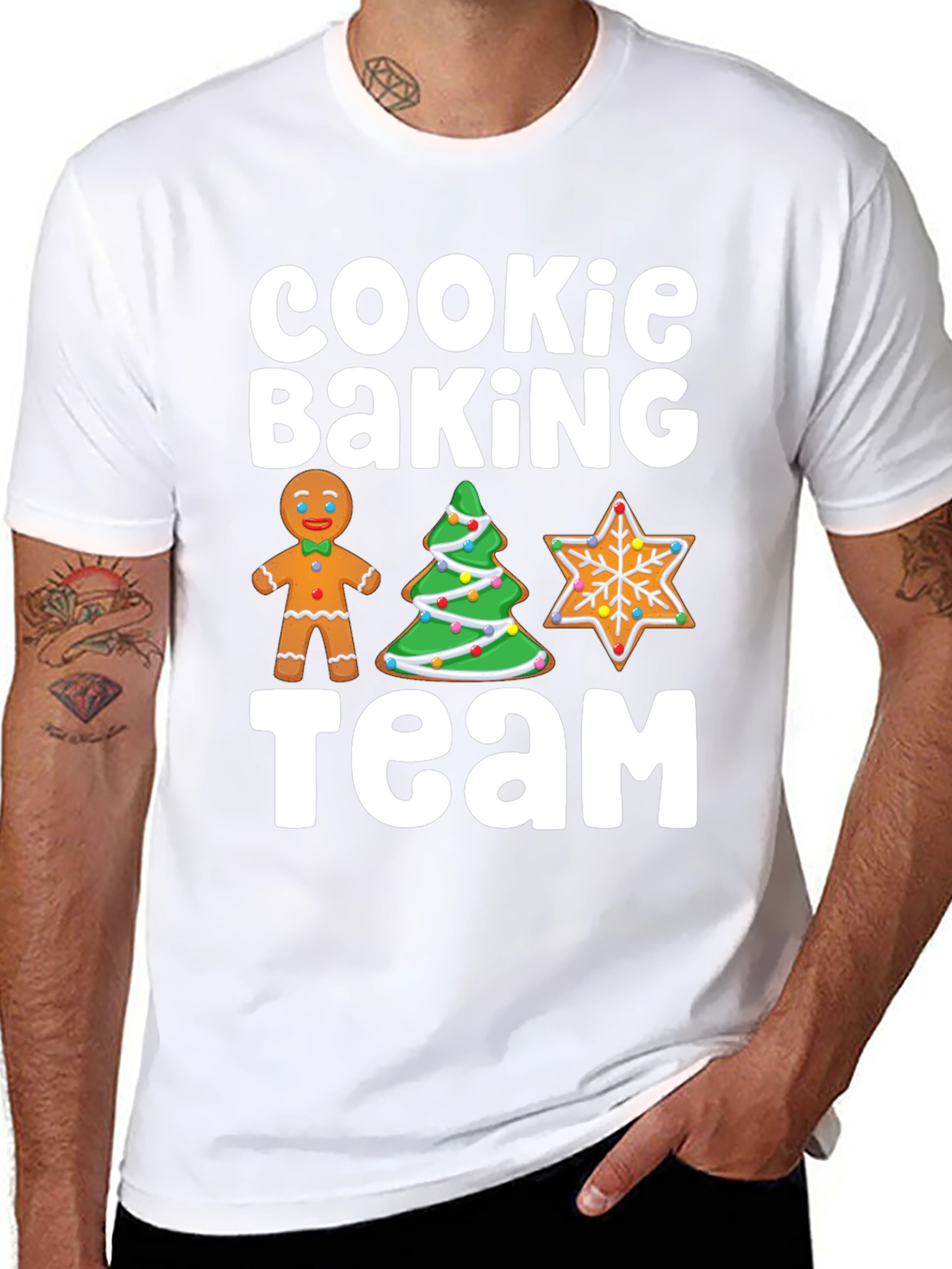 Cookie Baking Team Christmas T-Shirt