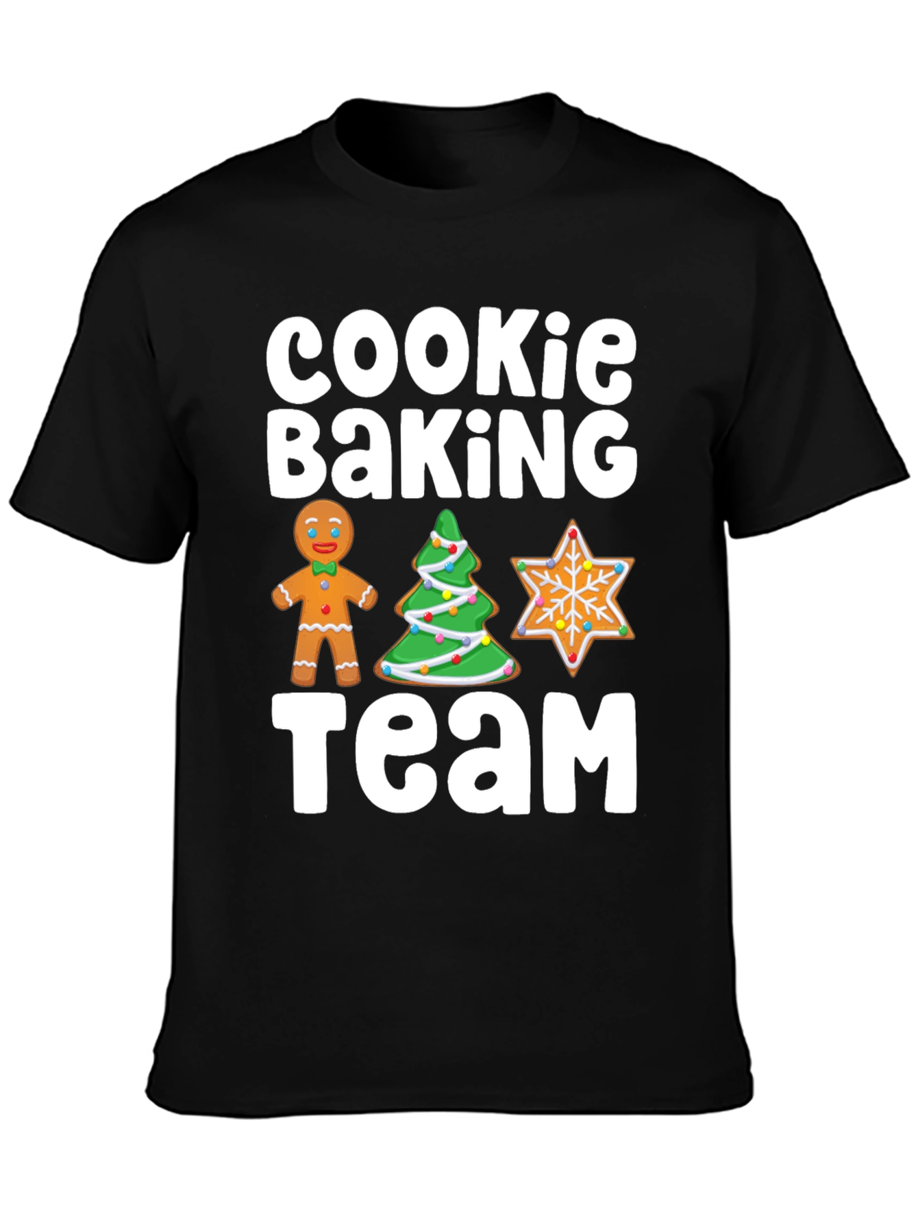 Cookie Baking Team Christmas T-Shirt