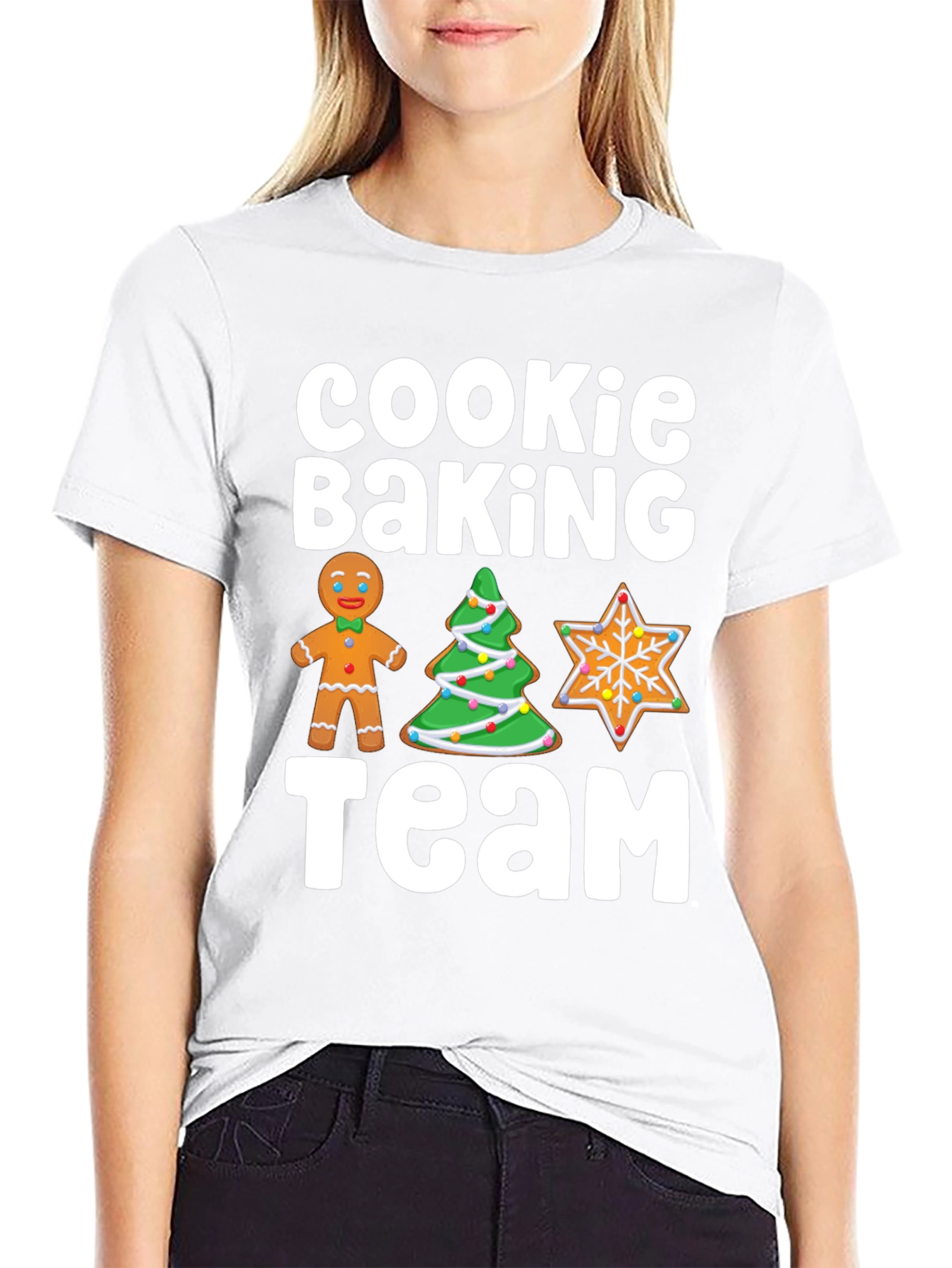 Cookie Baking Team Christmas T-Shirt
