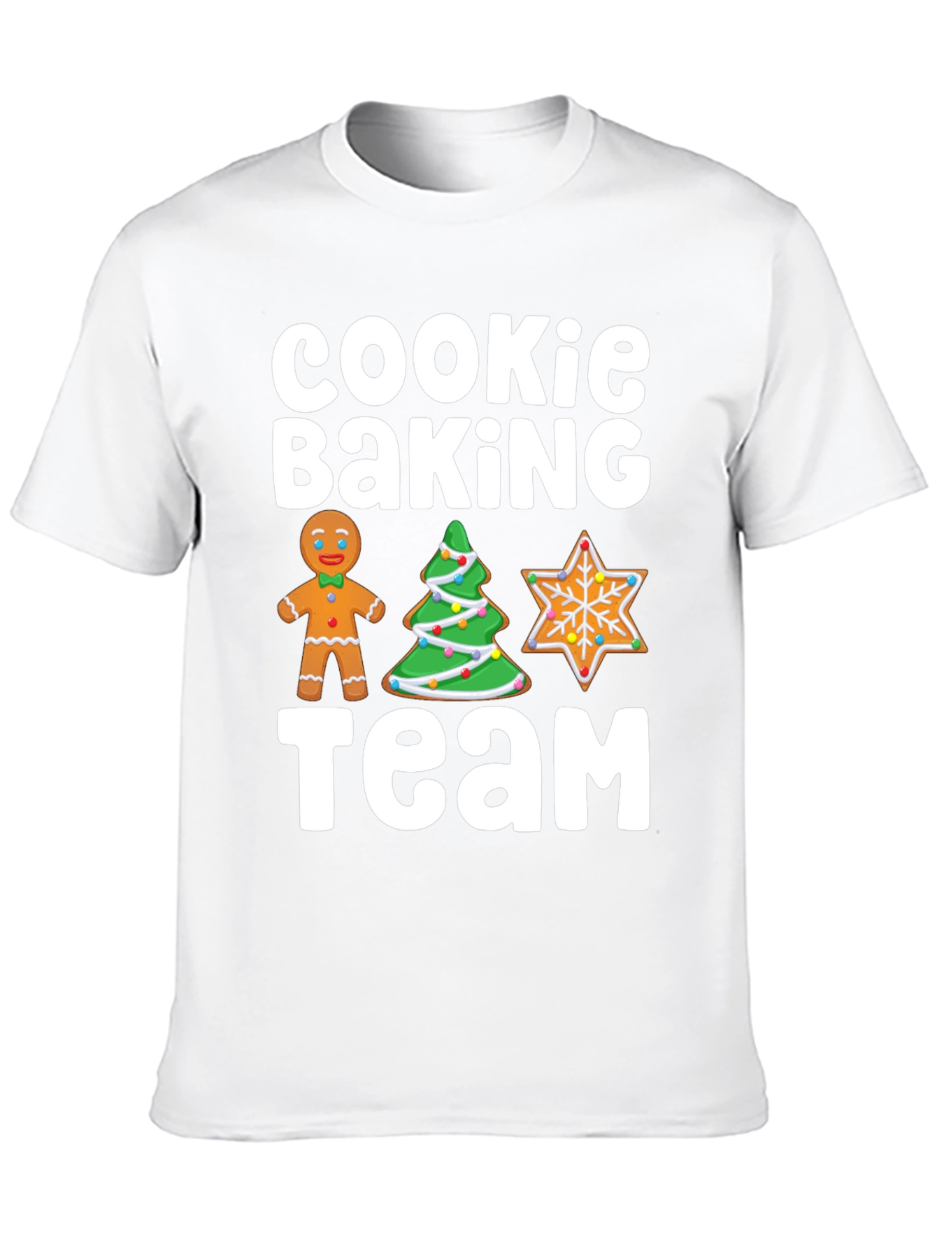 Cookie Baking Team Christmas T-Shirt