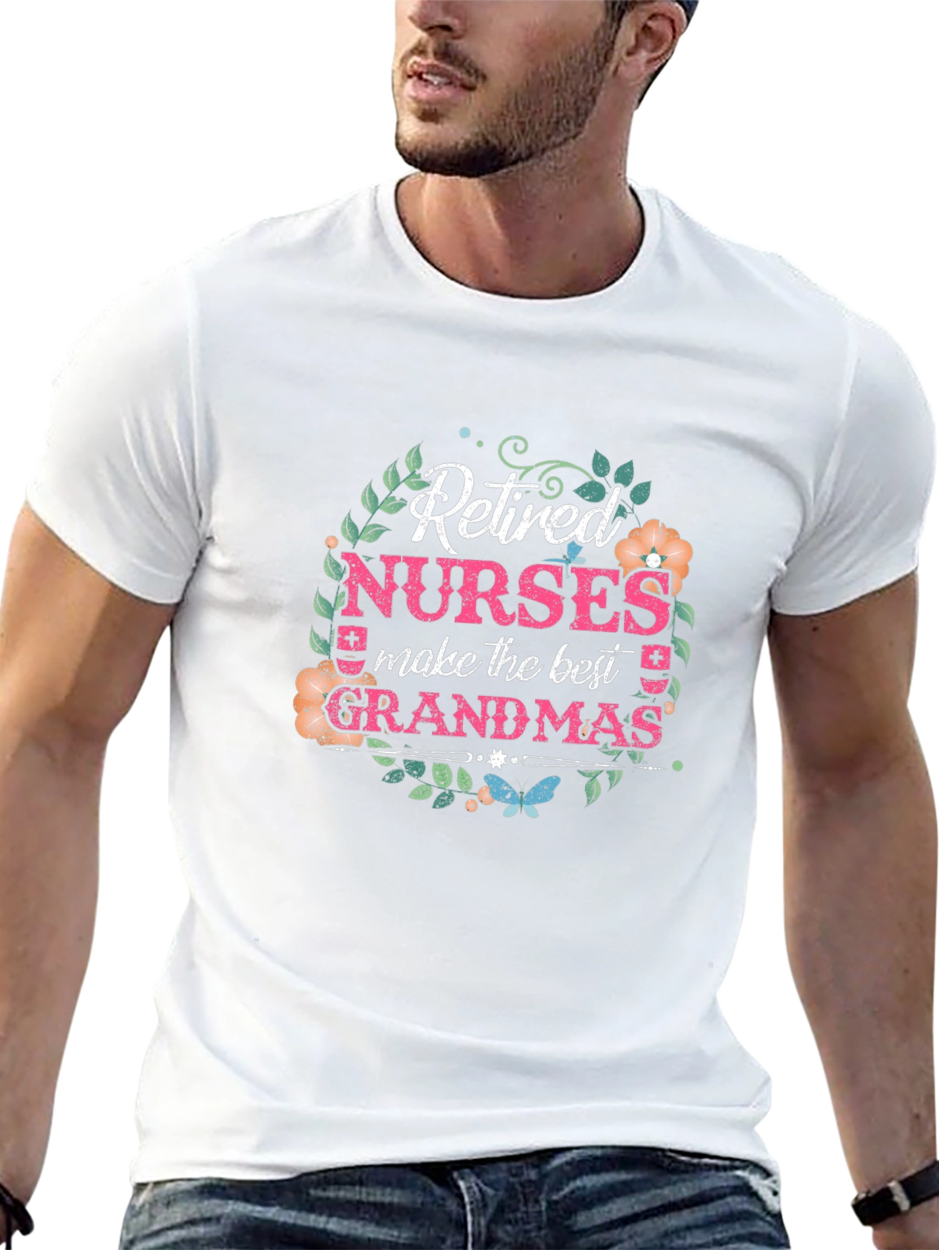 Retired Nurses Best Grandmas T-Shirt
