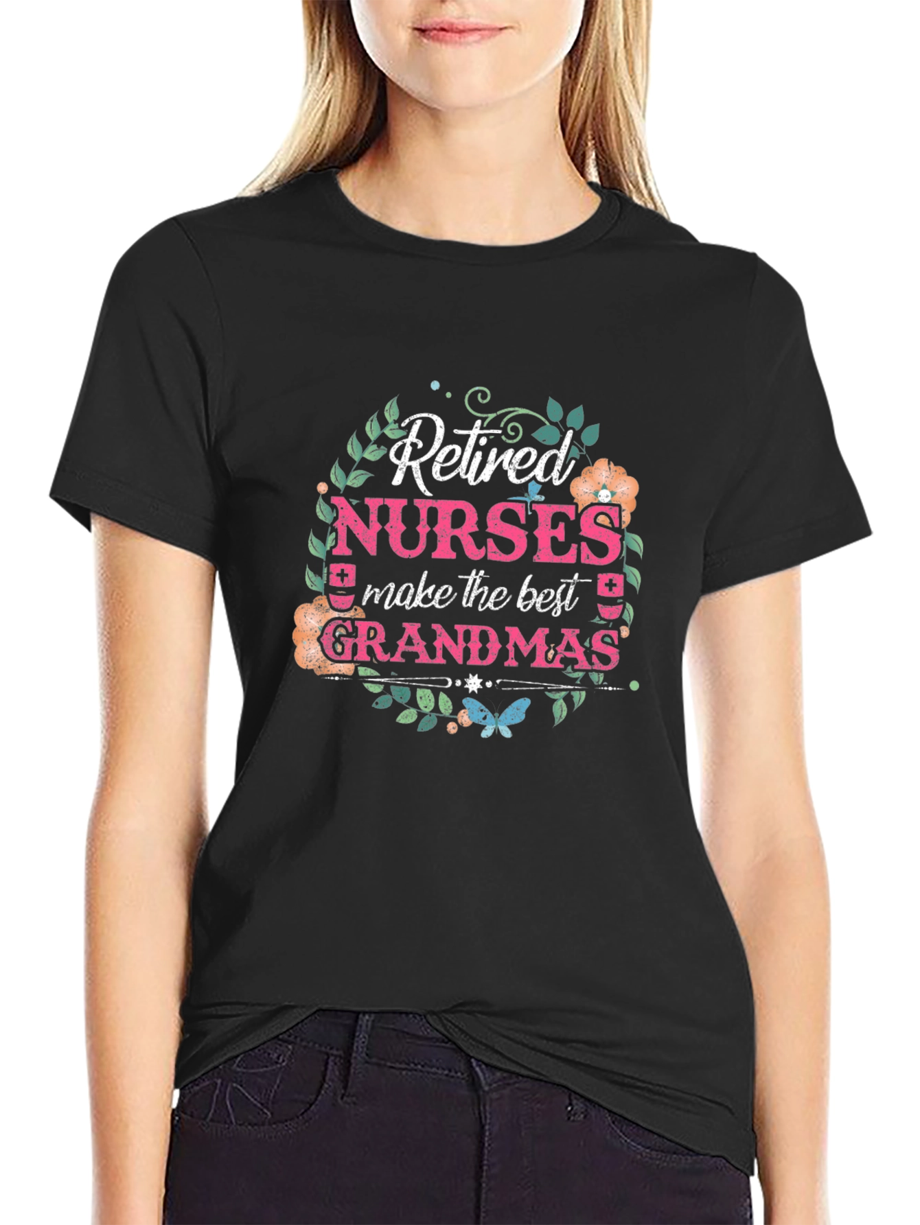 Retired Nurses Best Grandmas T-Shirt