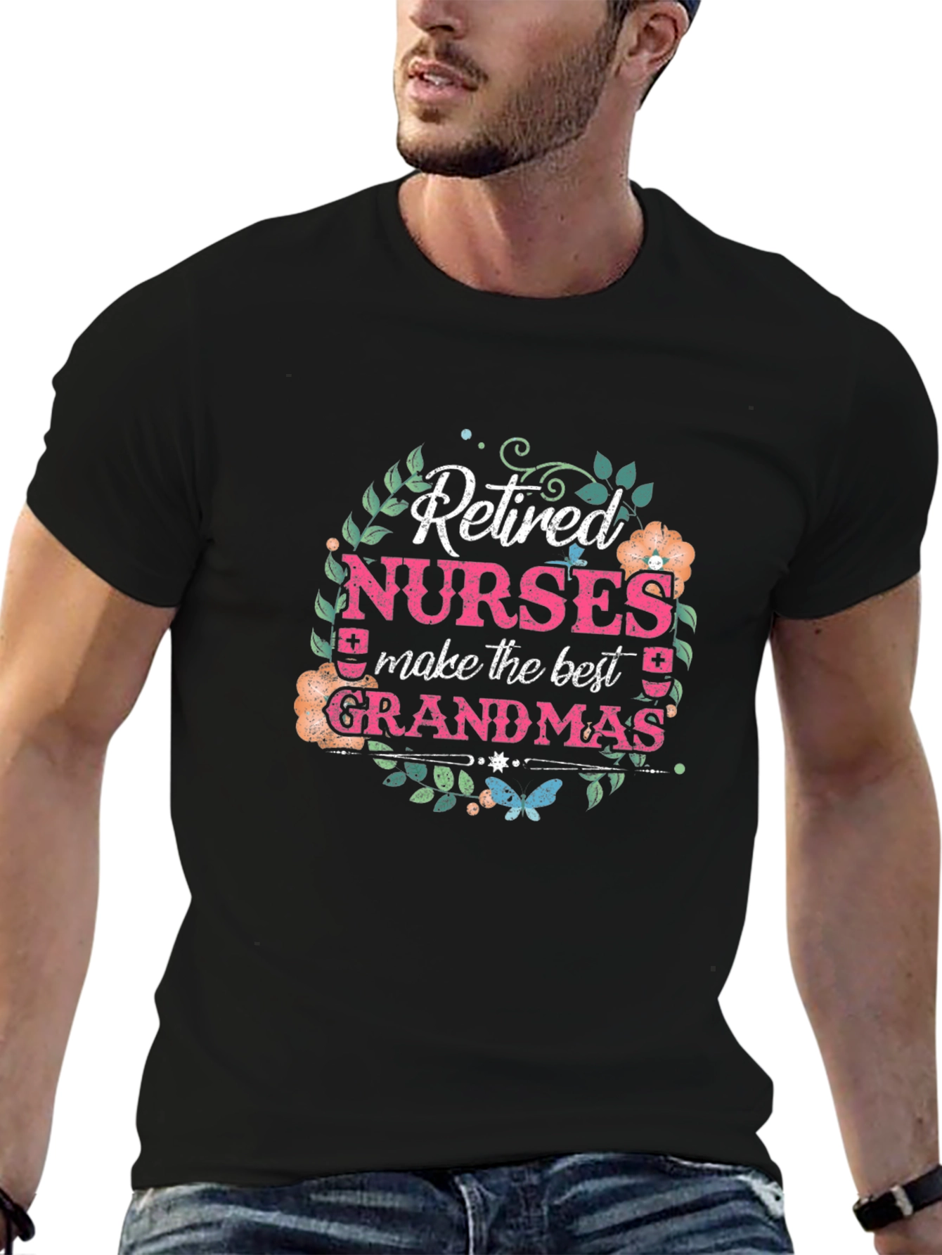 Retired Nurses Best Grandmas T-Shirt