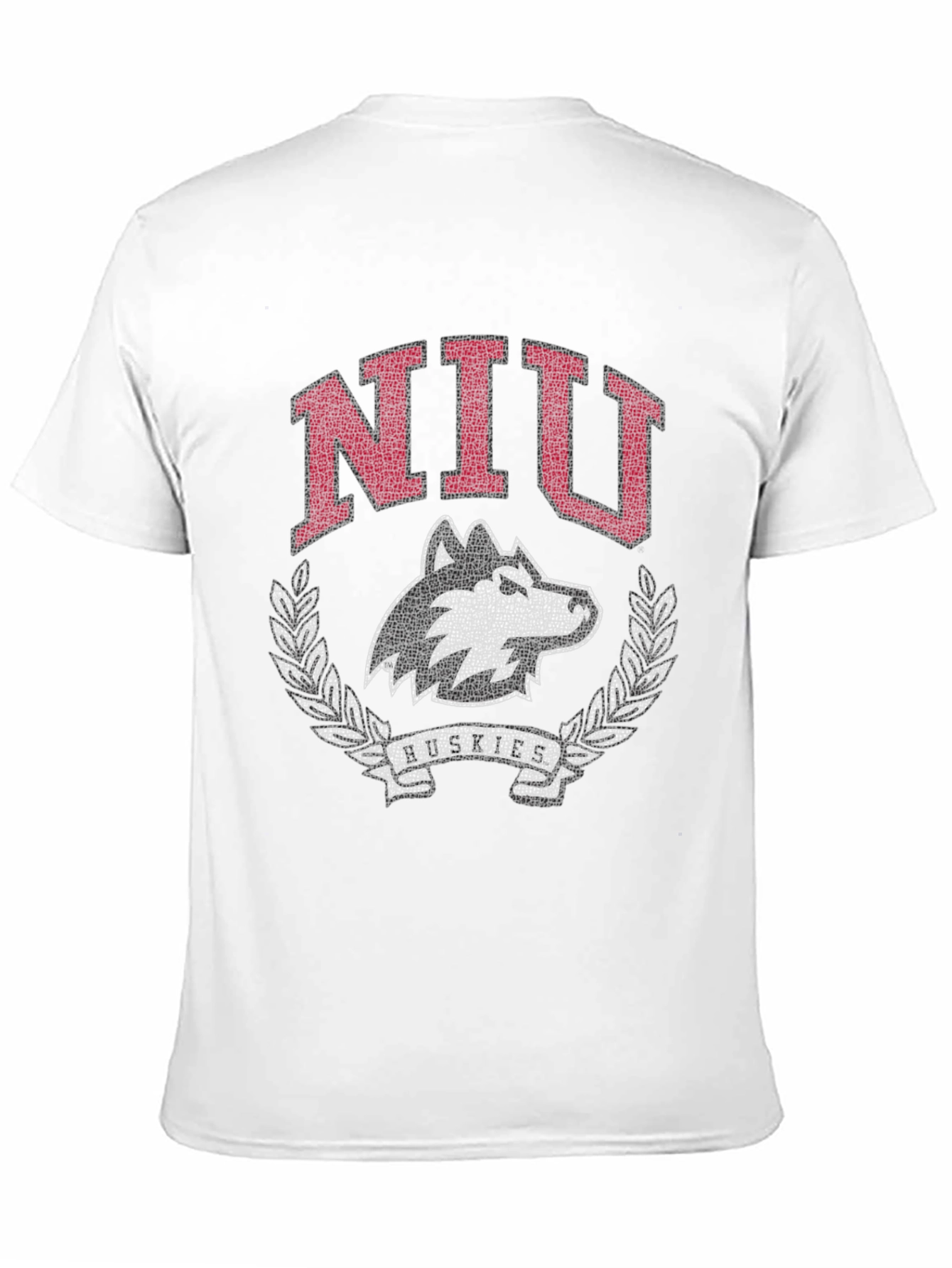 NIU Huskies T-Shirt - Black Cotton Graphic Tee