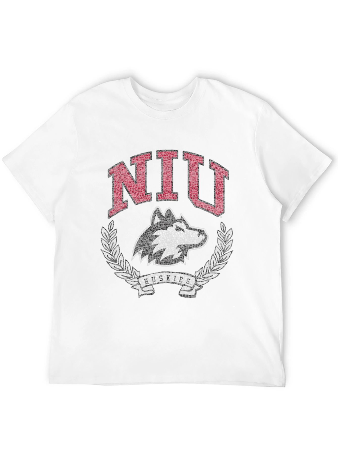 NIU Huskies T-Shirt - Black Cotton Graphic Tee