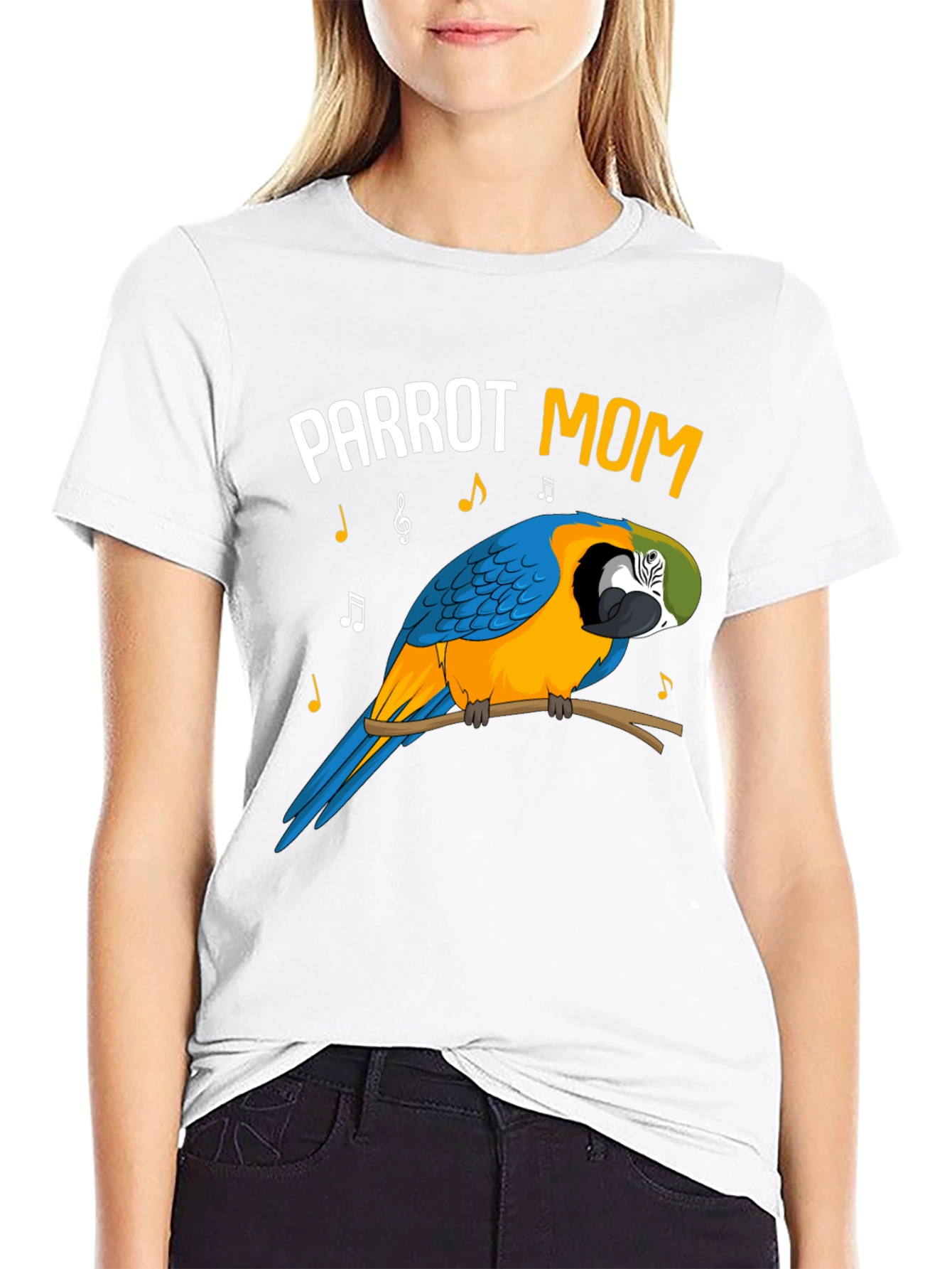 Parrot Mom T-Shirt - Bird Lover Tee