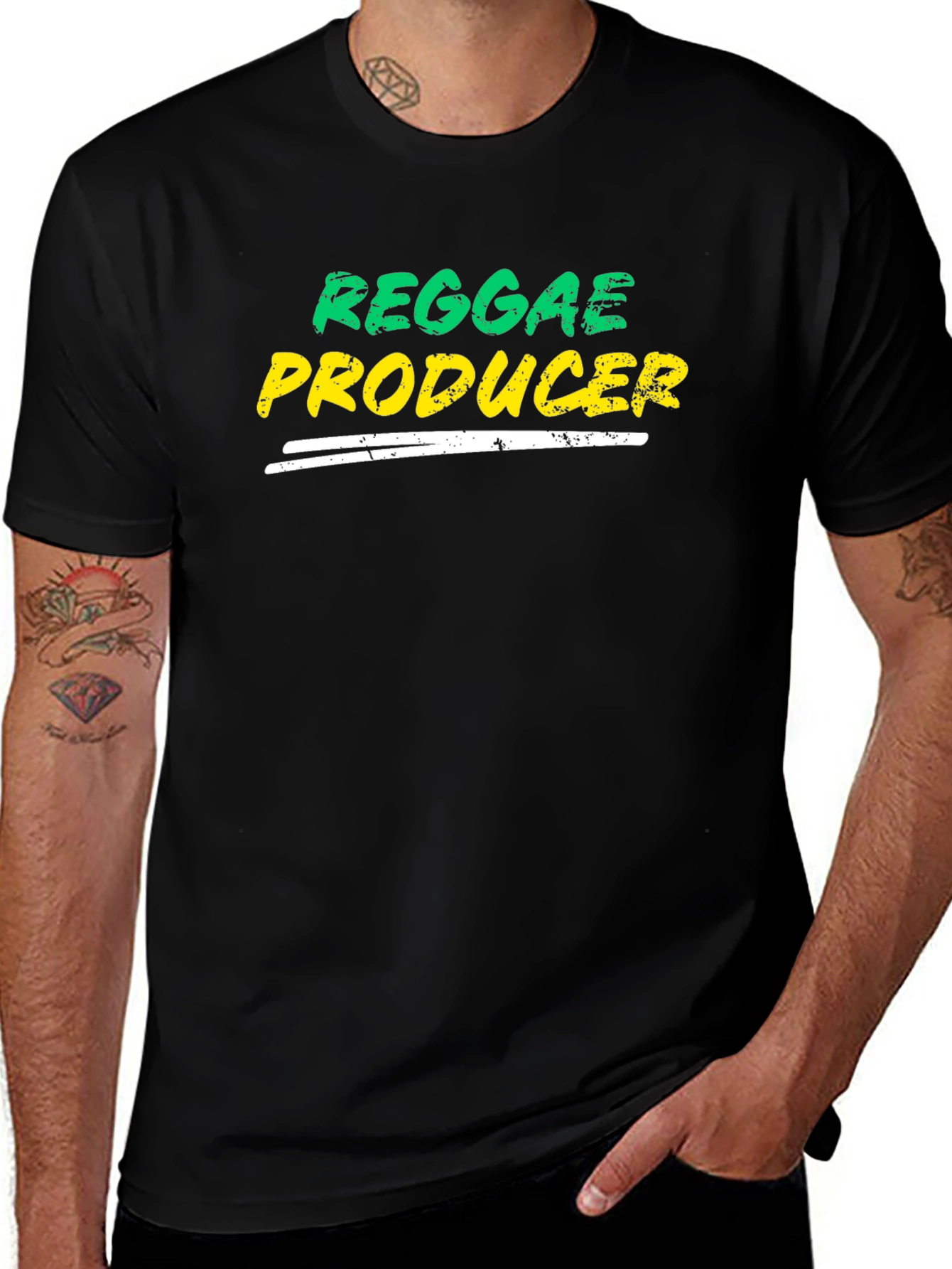 Reggae Producer Graphic T-Shirt