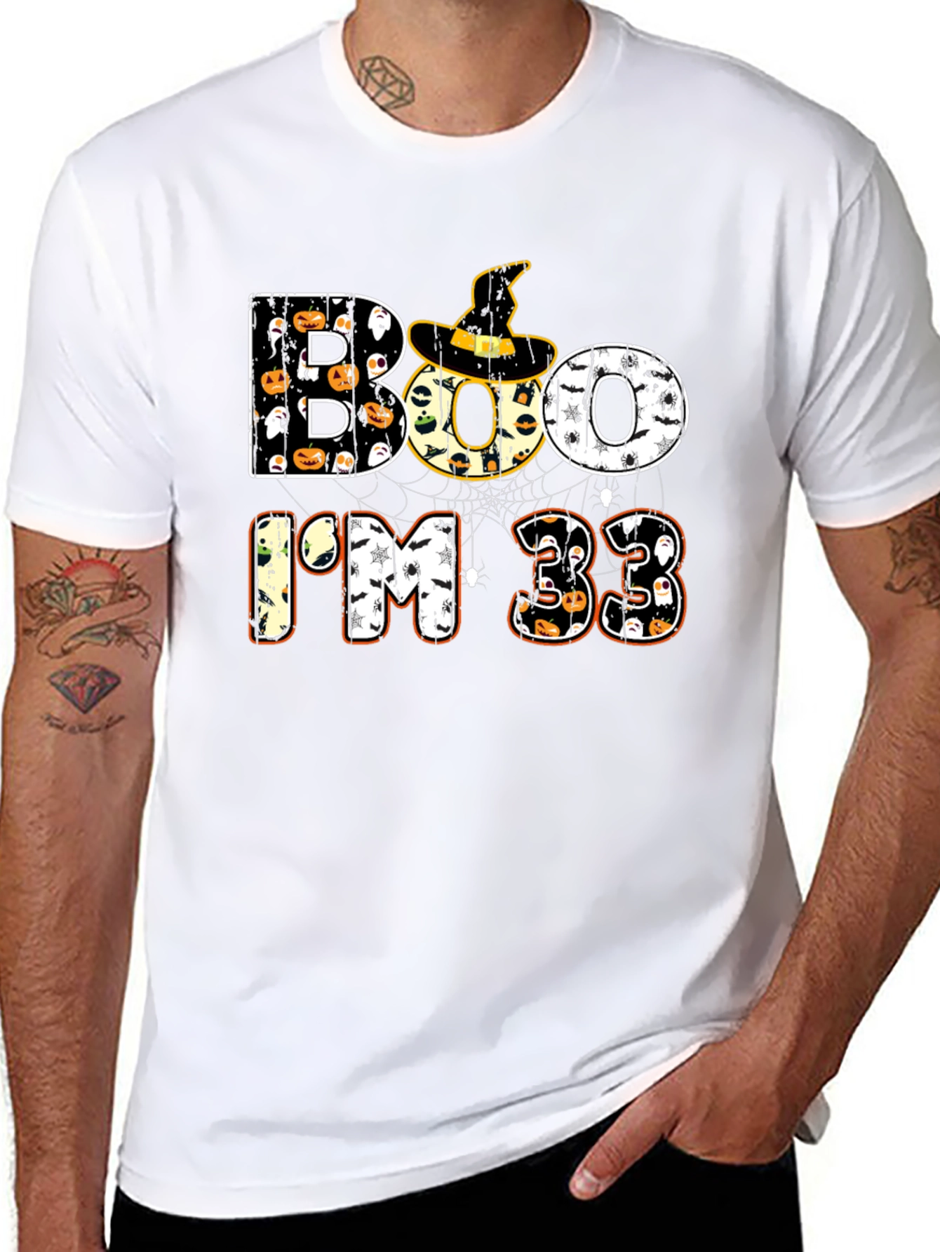 Boo Im 33 Halloween T-Shirt