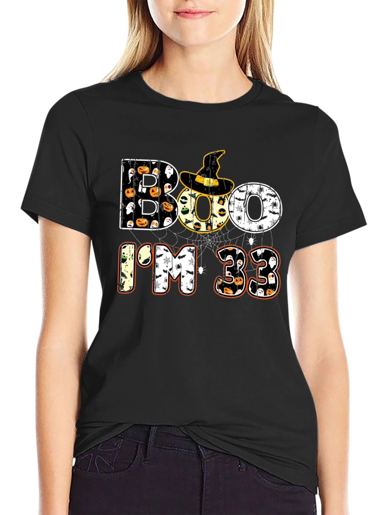 Boo Im 33 Halloween T-Shirt