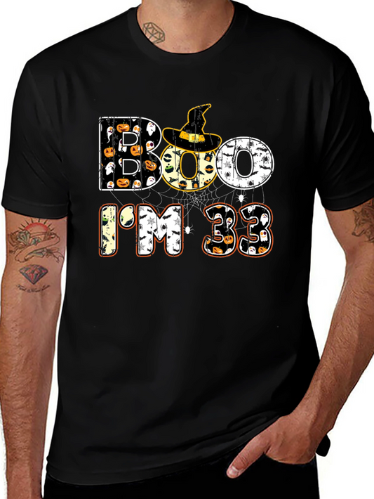 Boo Im 33 Halloween T-Shirt
