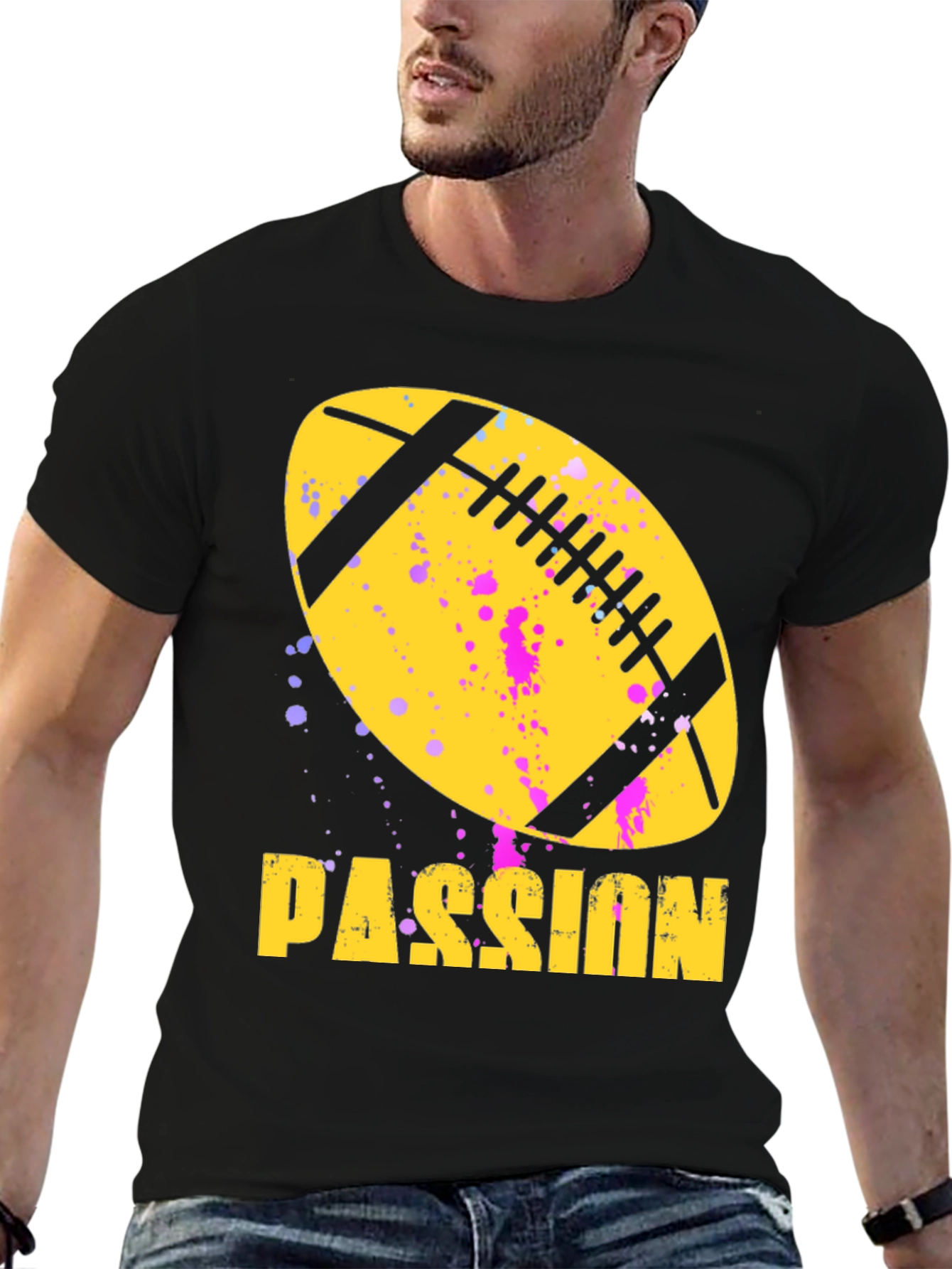 Passion Football Graphic Tee