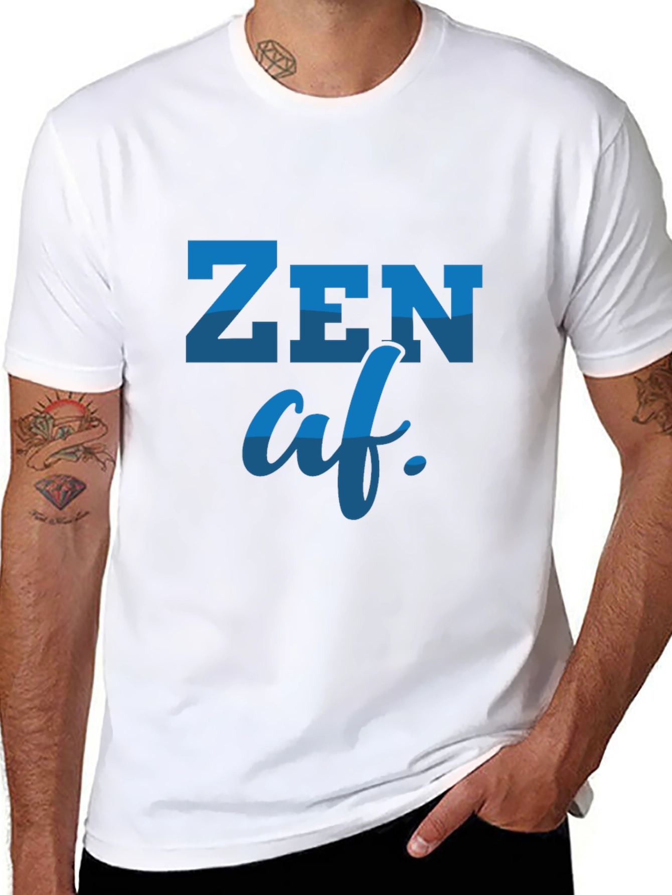 Zen AF Graphic Tee - Comfortable Casual Wear