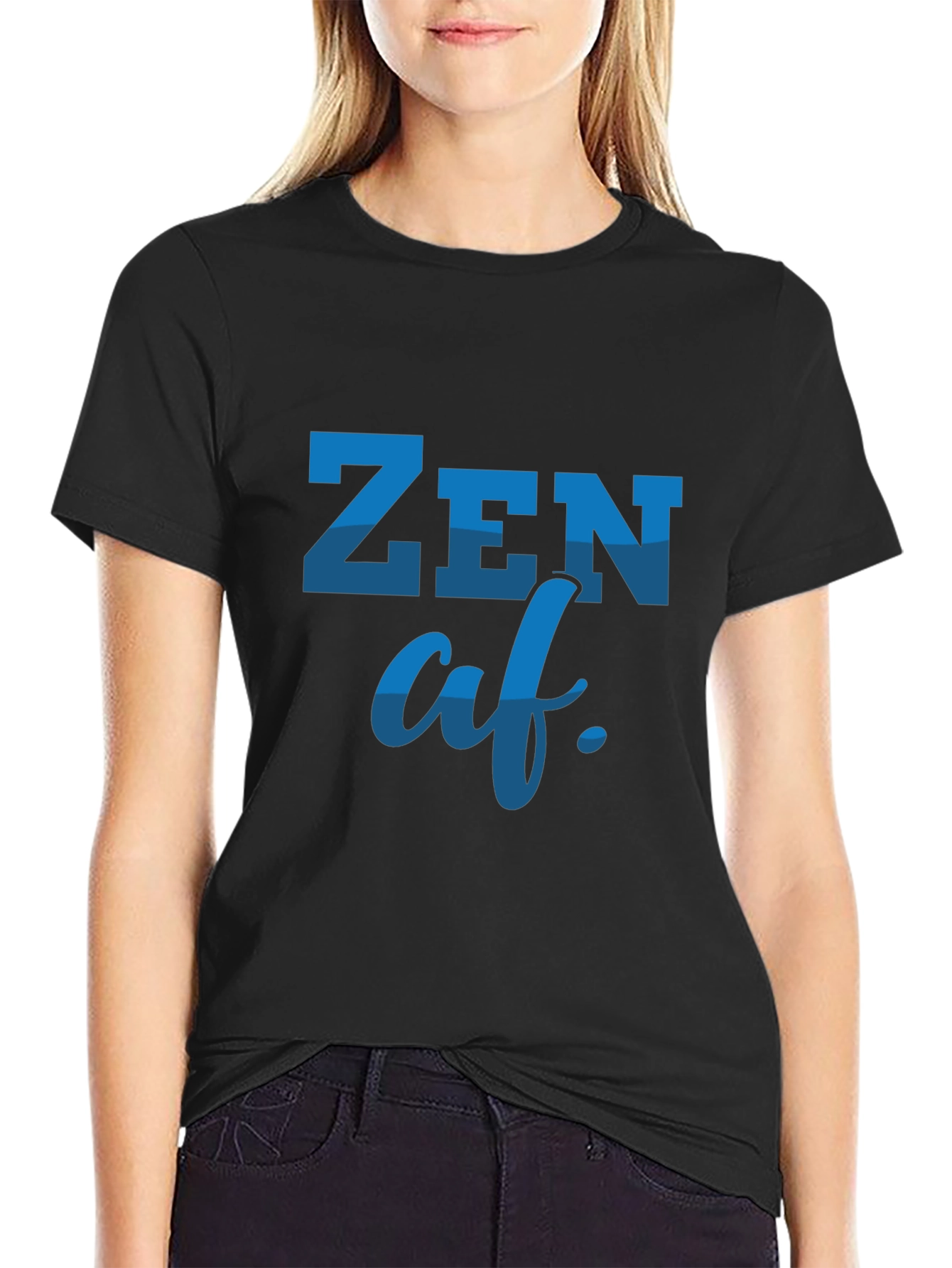 Zen AF Graphic Tee - Comfortable Casual Wear